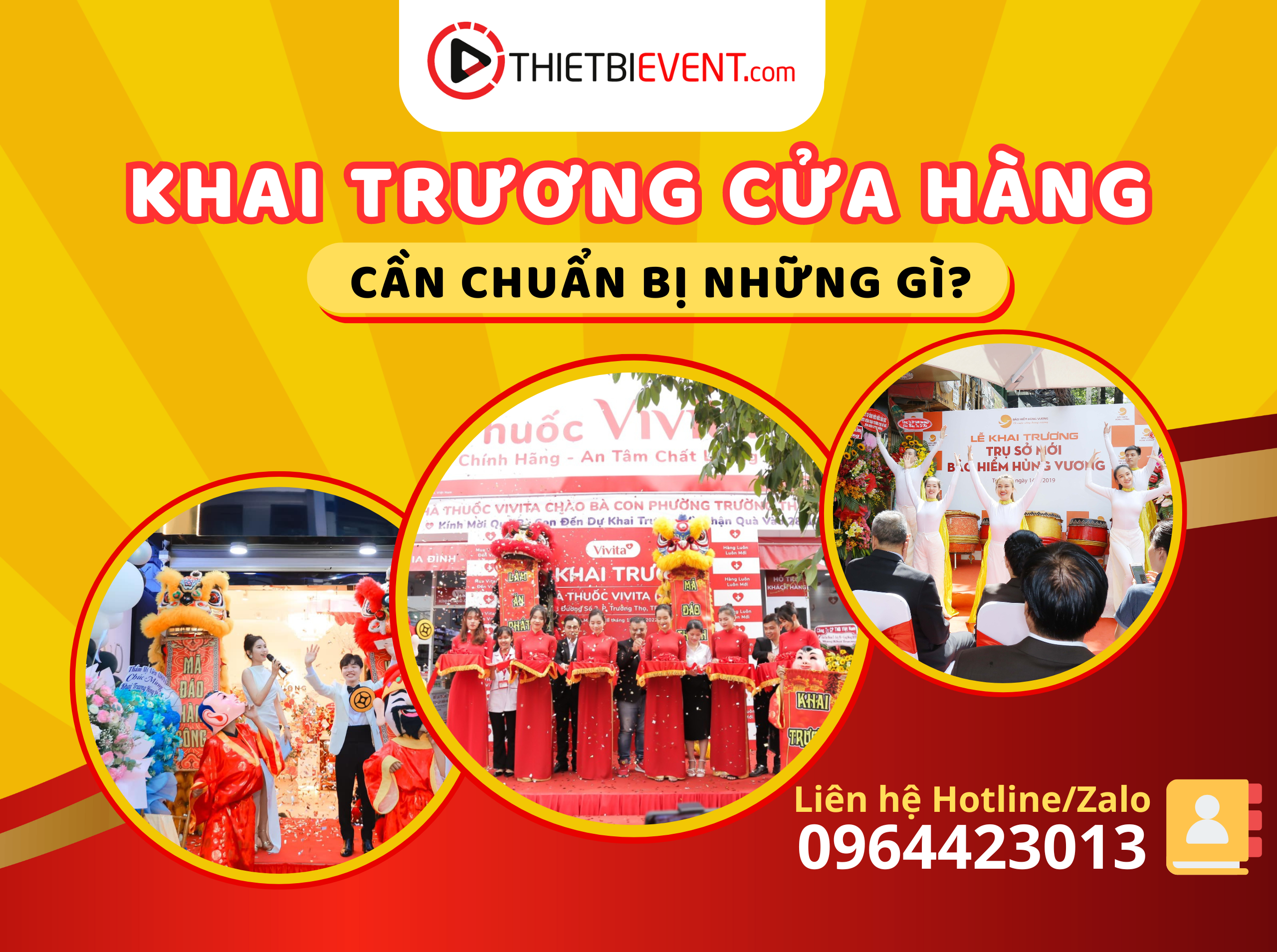 Khai trương cửa hàng cần chuẩn bị những gì