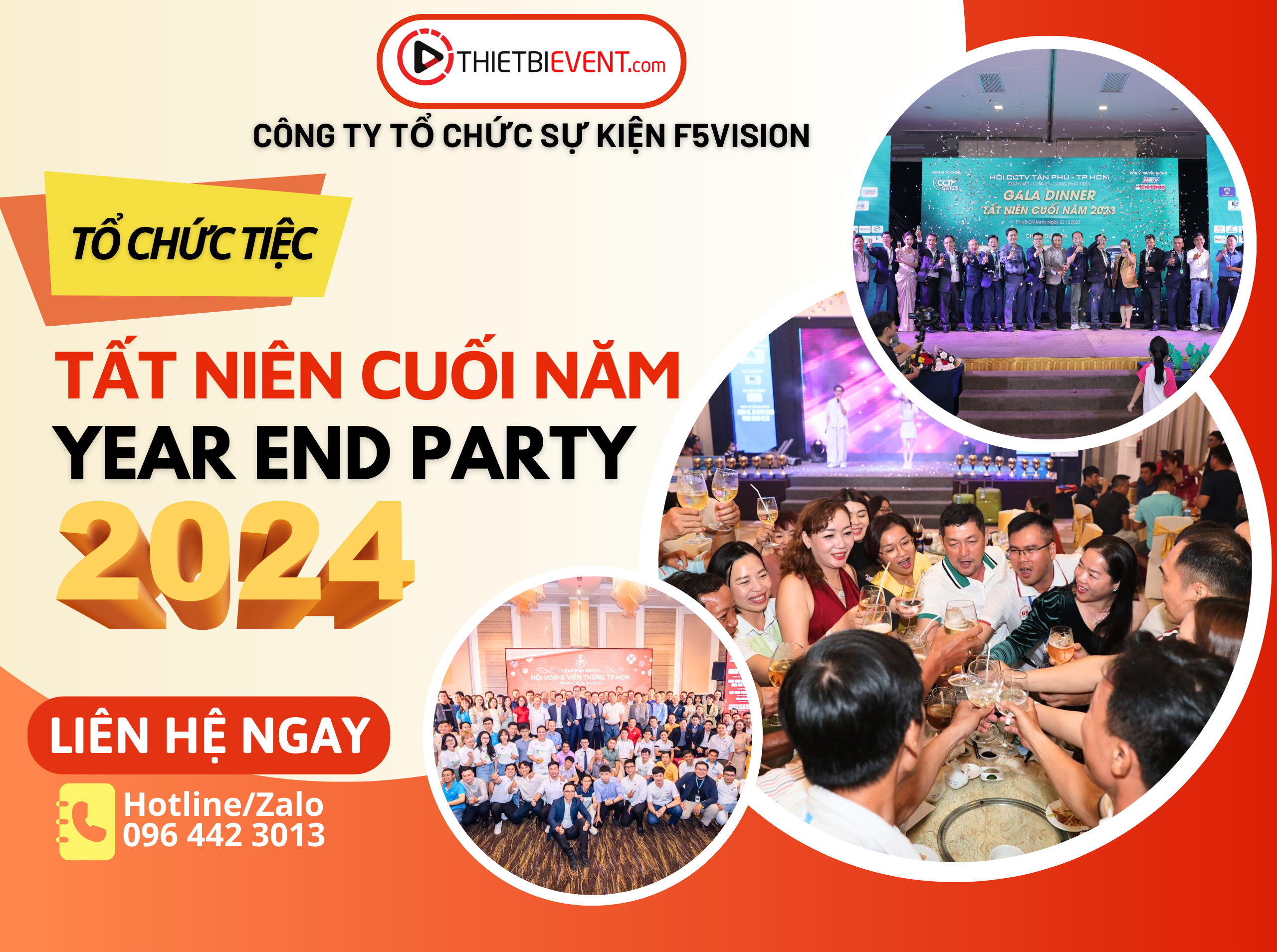 Tổ chức tiệc tất niên cuối năm, Year End Party 2024