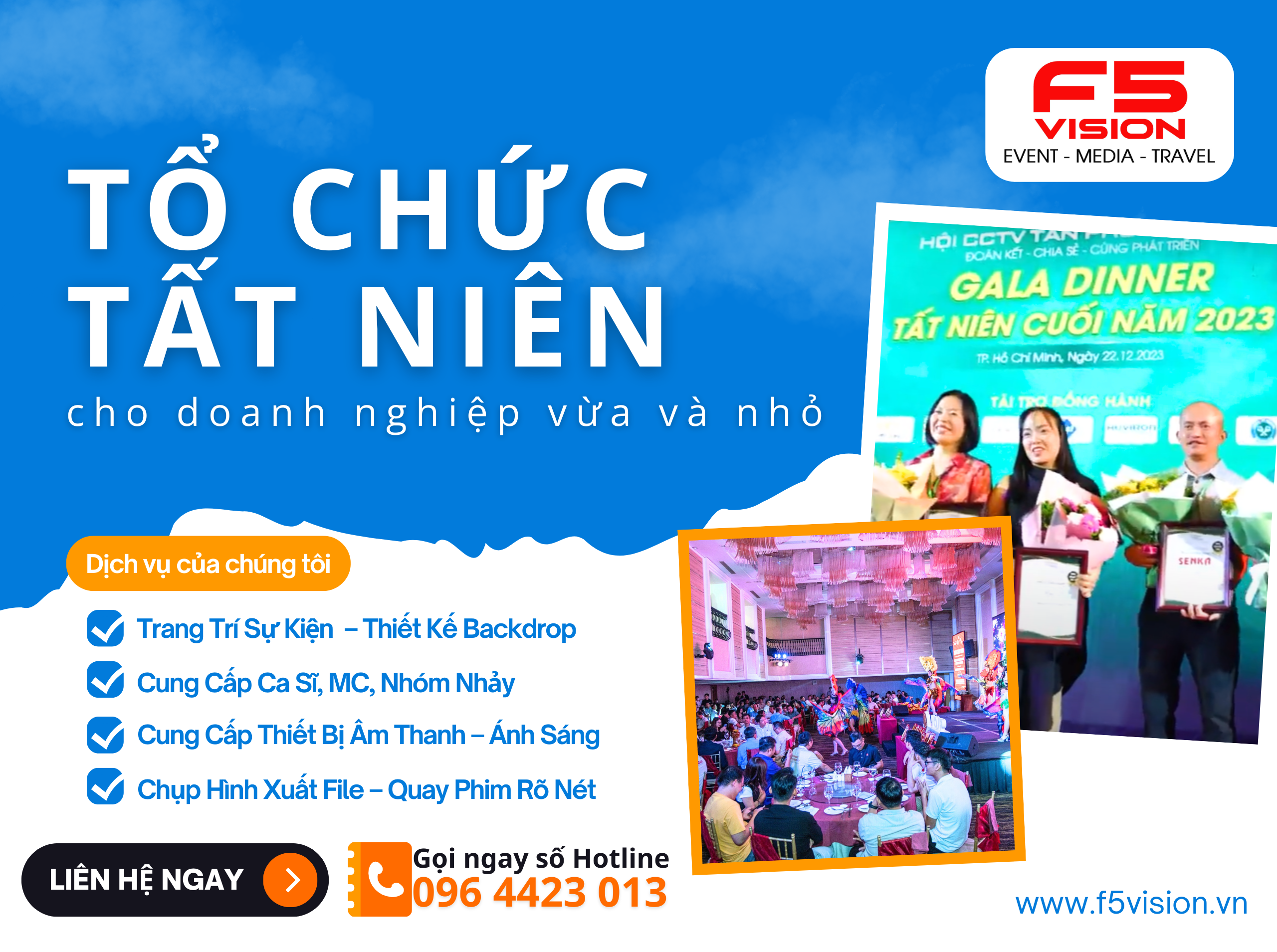 Tổ chức tất niên cho doanh nghiệp vừa và nhỏ