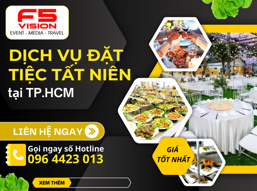 Dịch vụ đặt tiệc tất niên tại TP.HCM