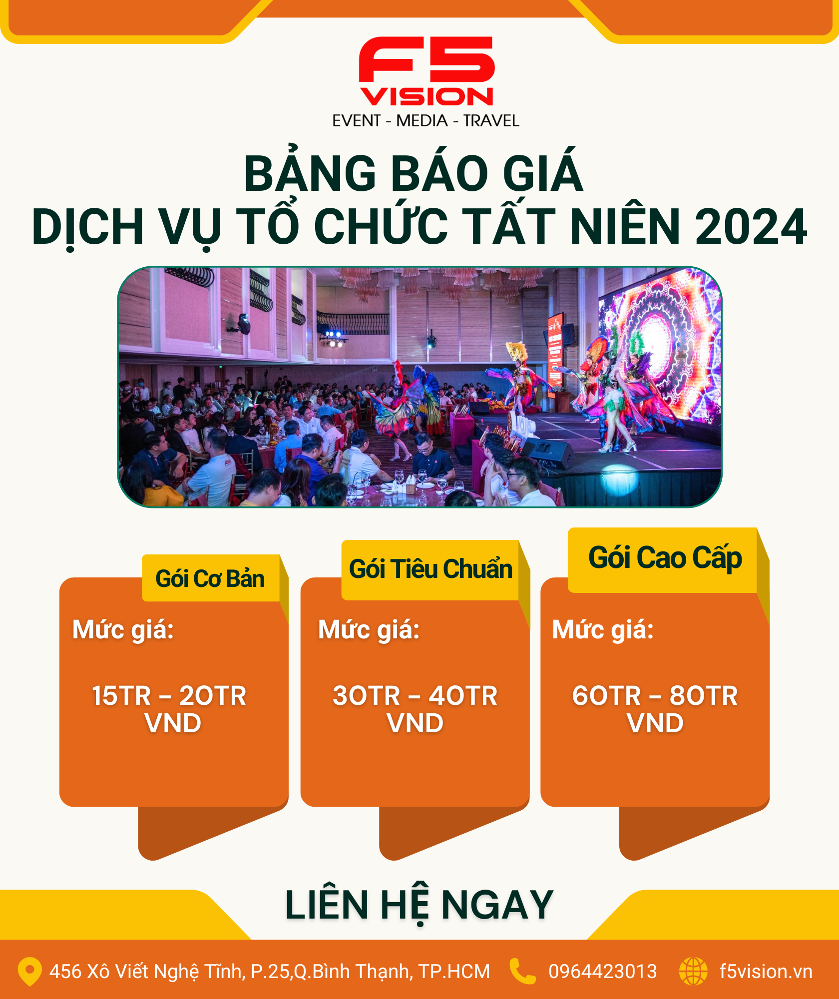 BÁO GIÁ DỊCH VỤ TỔ CHỨC TẤT NIÊN CHUYÊN NGHIỆP