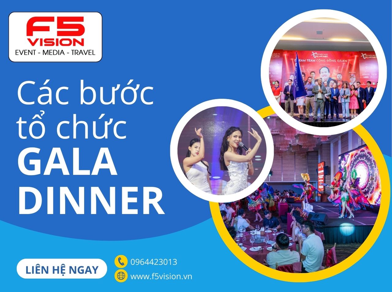 Các bước tổ chức Gala Dinner