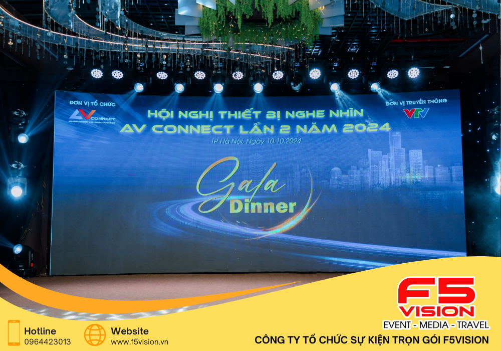 Dịch vụ tổ chức Gala dinner trọn gói tại Hà Nội