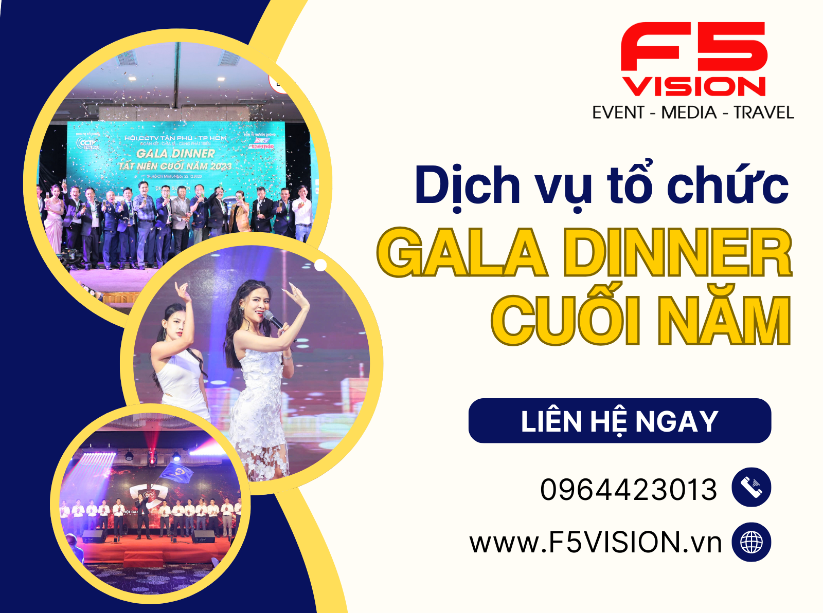 Dịch vụ tổ chức gala dinner cuối năm