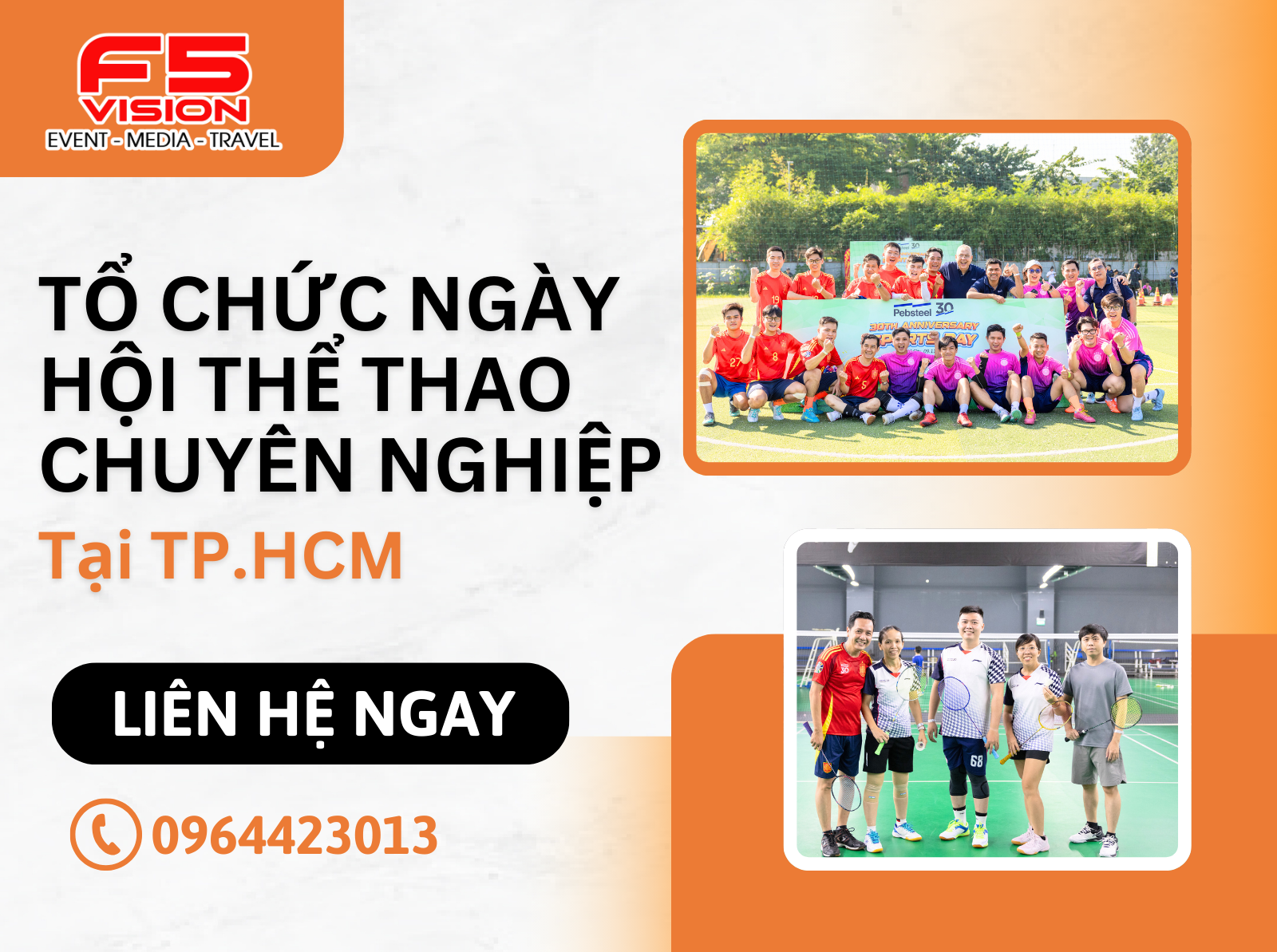 Tổ chức ngày hội thể thao chuyên nghiệp giá tốt tại TP.HCM