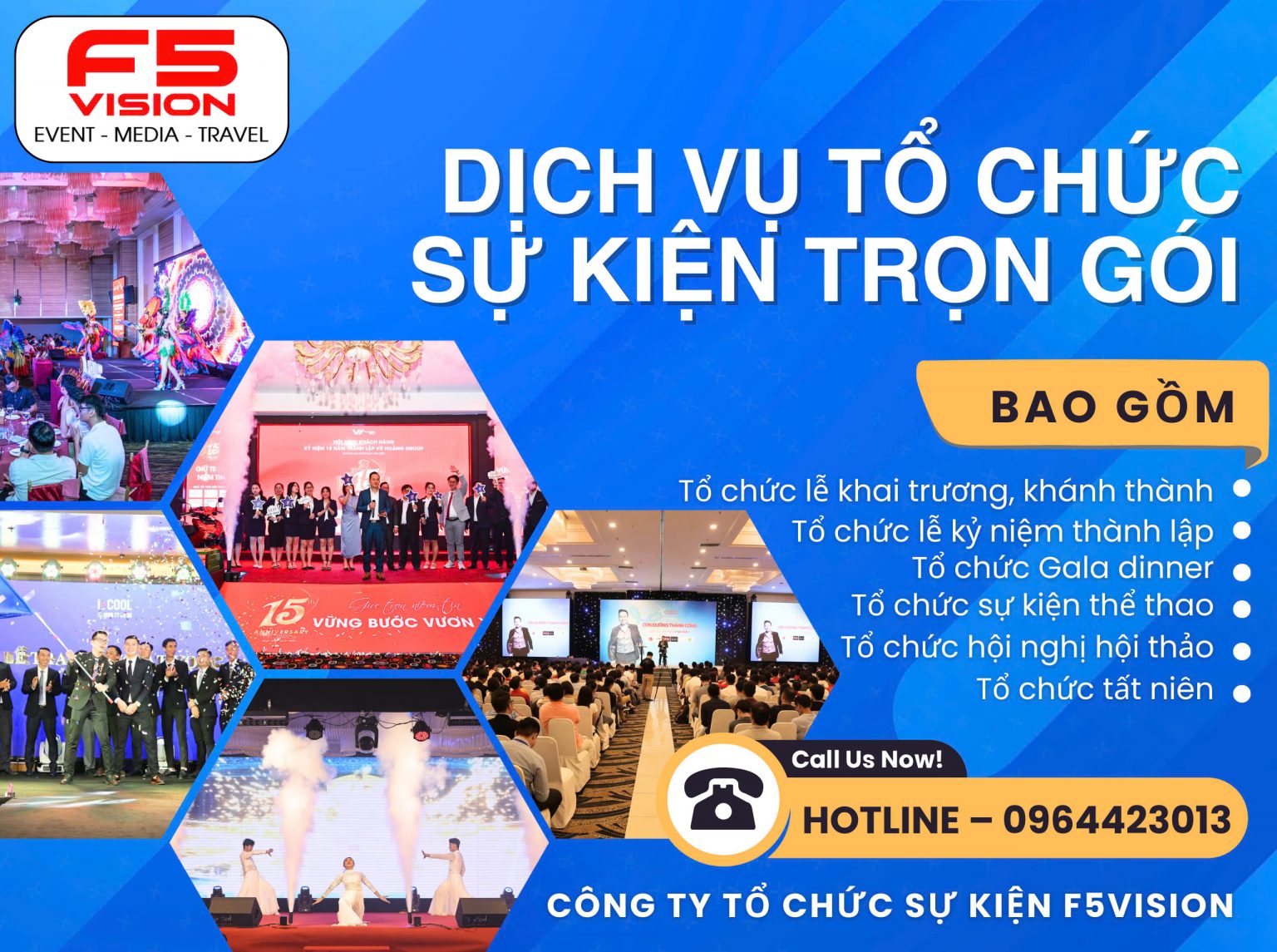 F5VISION - TỔ CHỨC SỰ KIỆN TRỌN GÓI