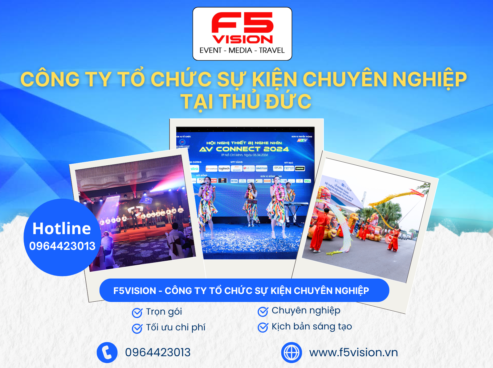 Công ty tổ chức sự kiện chuyên nghiệp
