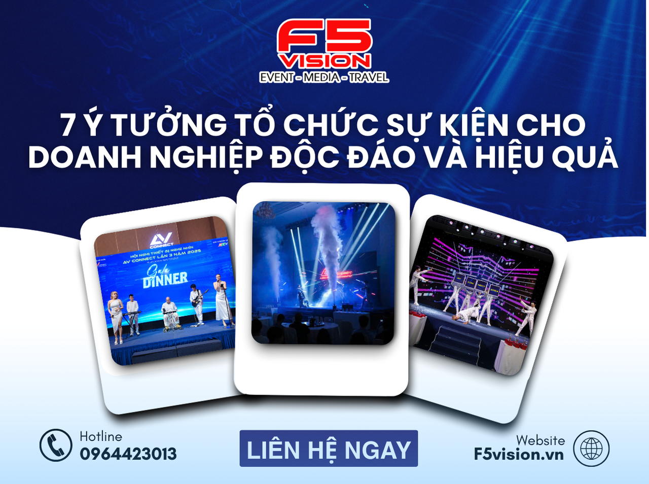 7 Ý Tưởng Tổ Chức Sự Kiện Cho Doanh Nghiệp Độc Đáo Và Hiệu Quả