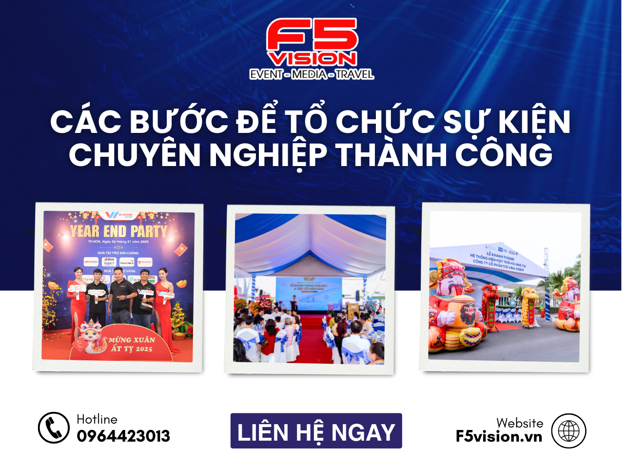 Các Bước Để Tổ Chức Sự Kiện Chuyên Nghiệp Thành Công