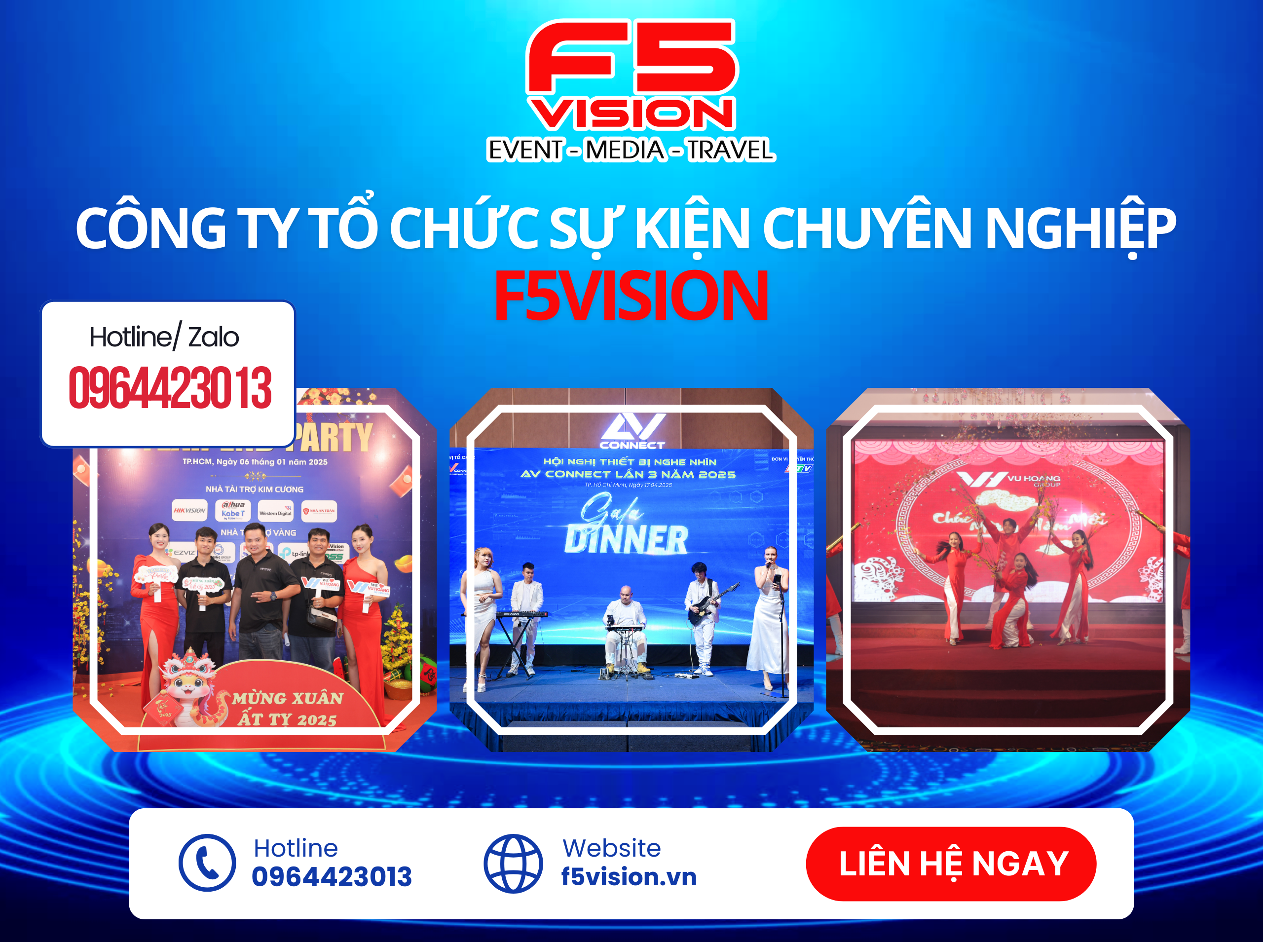 Công ty tổ chức sự kiện chuyên nghiệp F5VISION