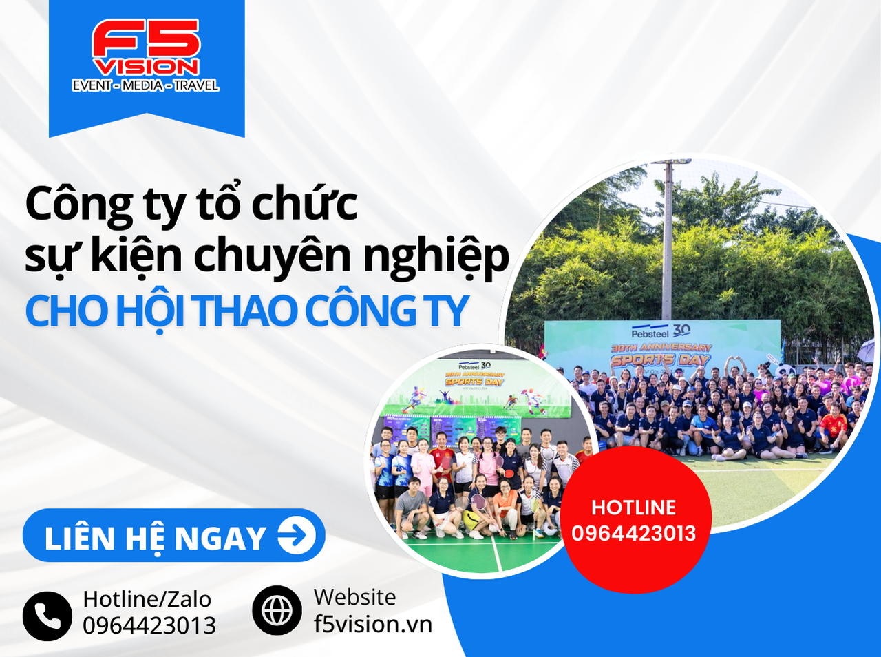 Công ty tổ chức sự kiện chuyên nghiệp cho Hội thao công ty