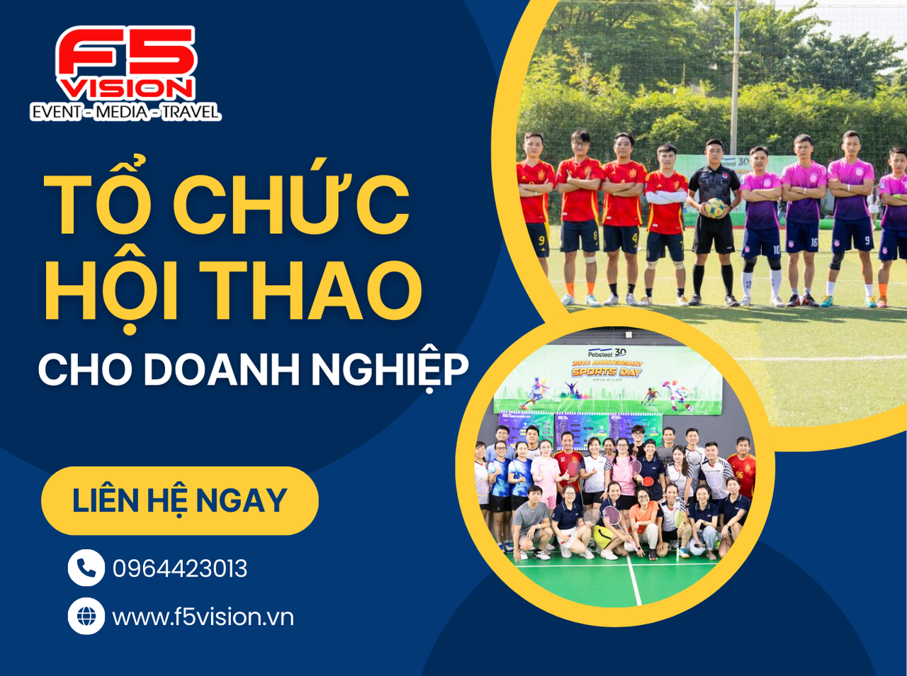 Tổ chức hội thao cho doanh nghiệp