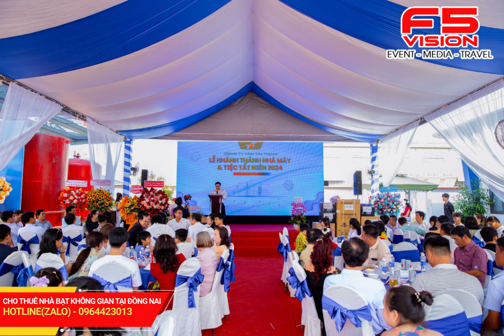 Cho thuê nhà bạt không gian tại Đồng Nai