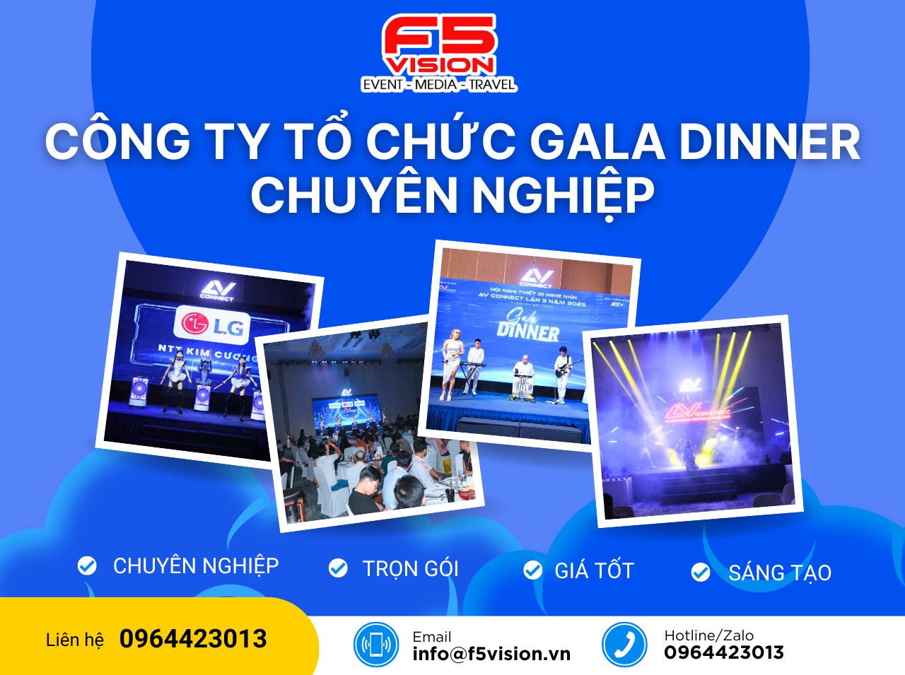 Công ty tổ chức Gala Dinner chuyên nghiệp