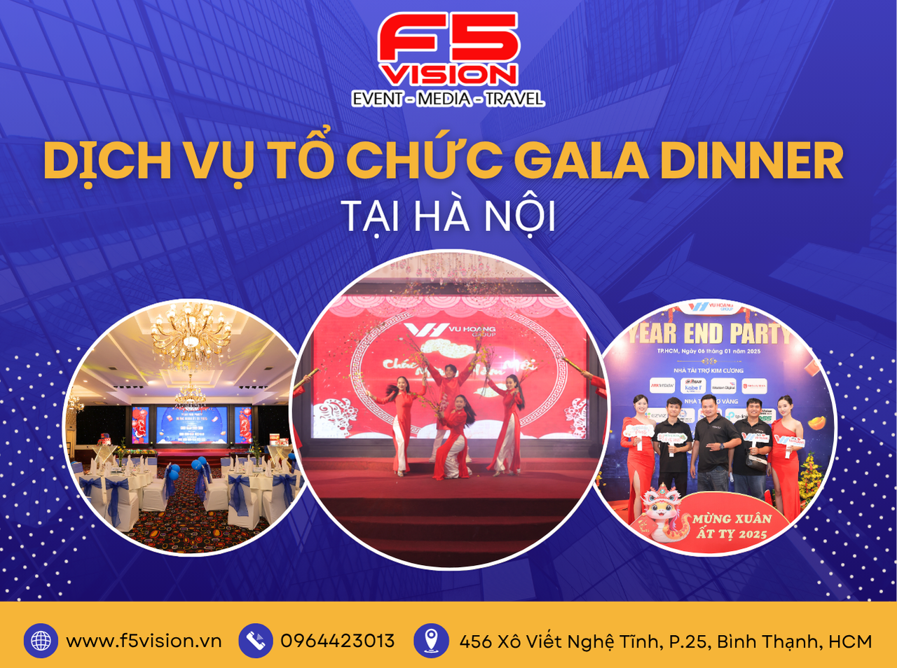 Dịch vụ tổ chức Gala Dinner tại Hà Nội