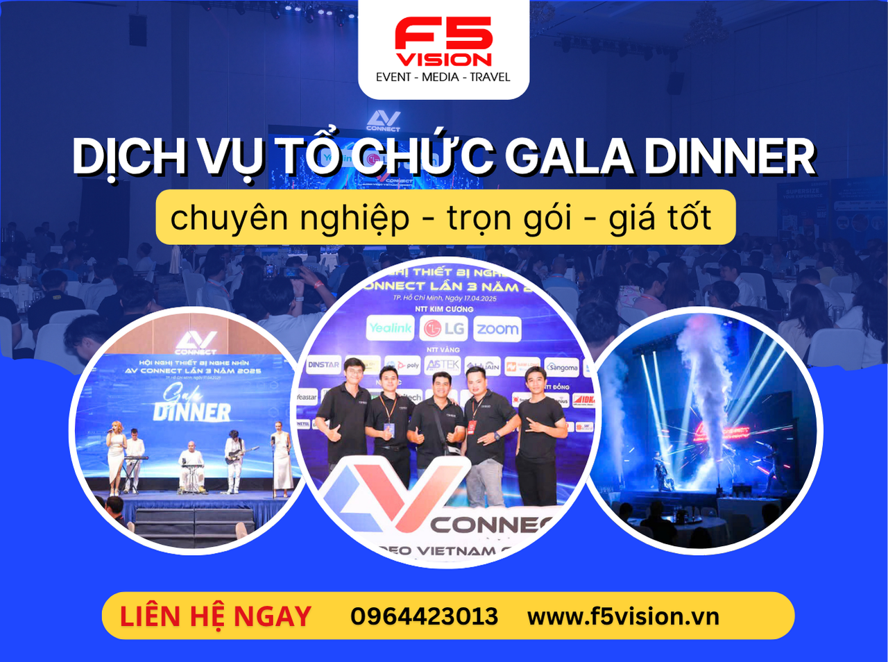 Dịch vụ tổ chức Gala Dinner