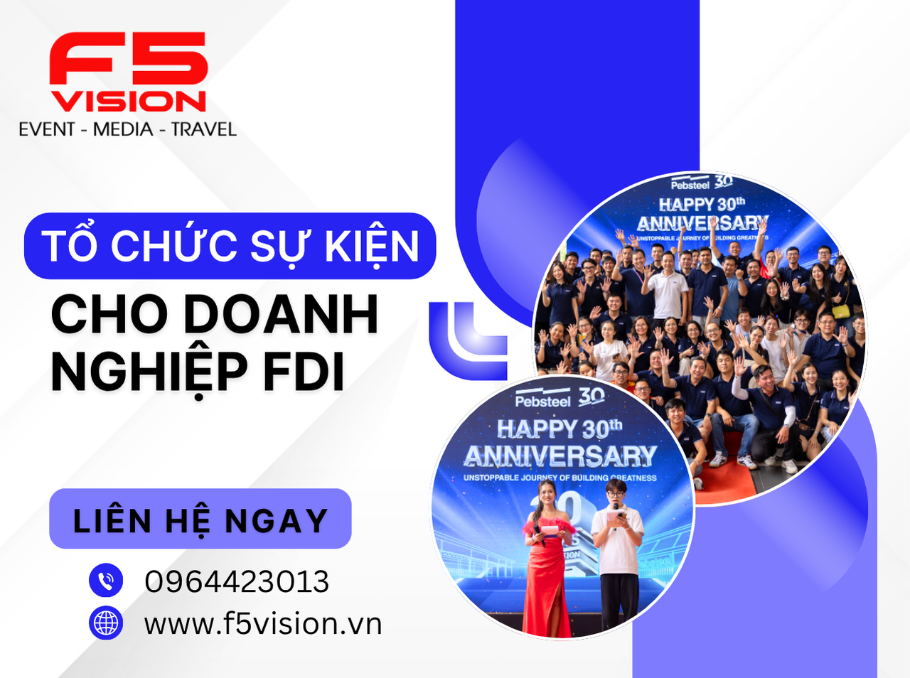 Tổ chức sự kiện cho doanh nghiệp FDI