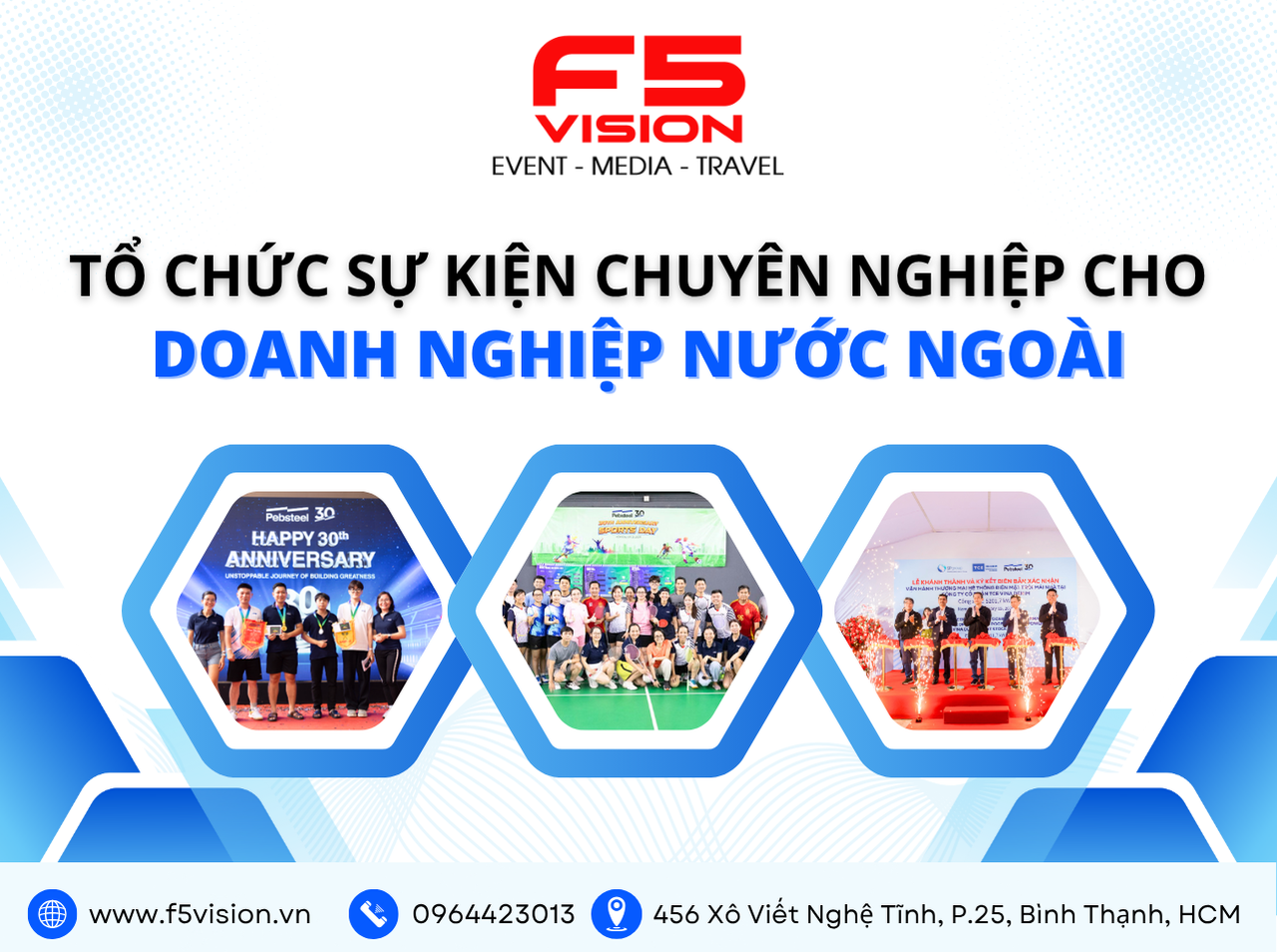 Tổ chức sự kiện cho doanh nghiệp nước ngoài