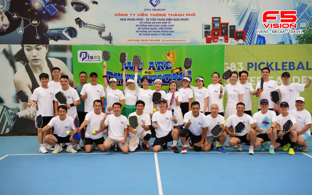 Dịch vụ tổ chức giải Pickleball cho doanh nghiệp
