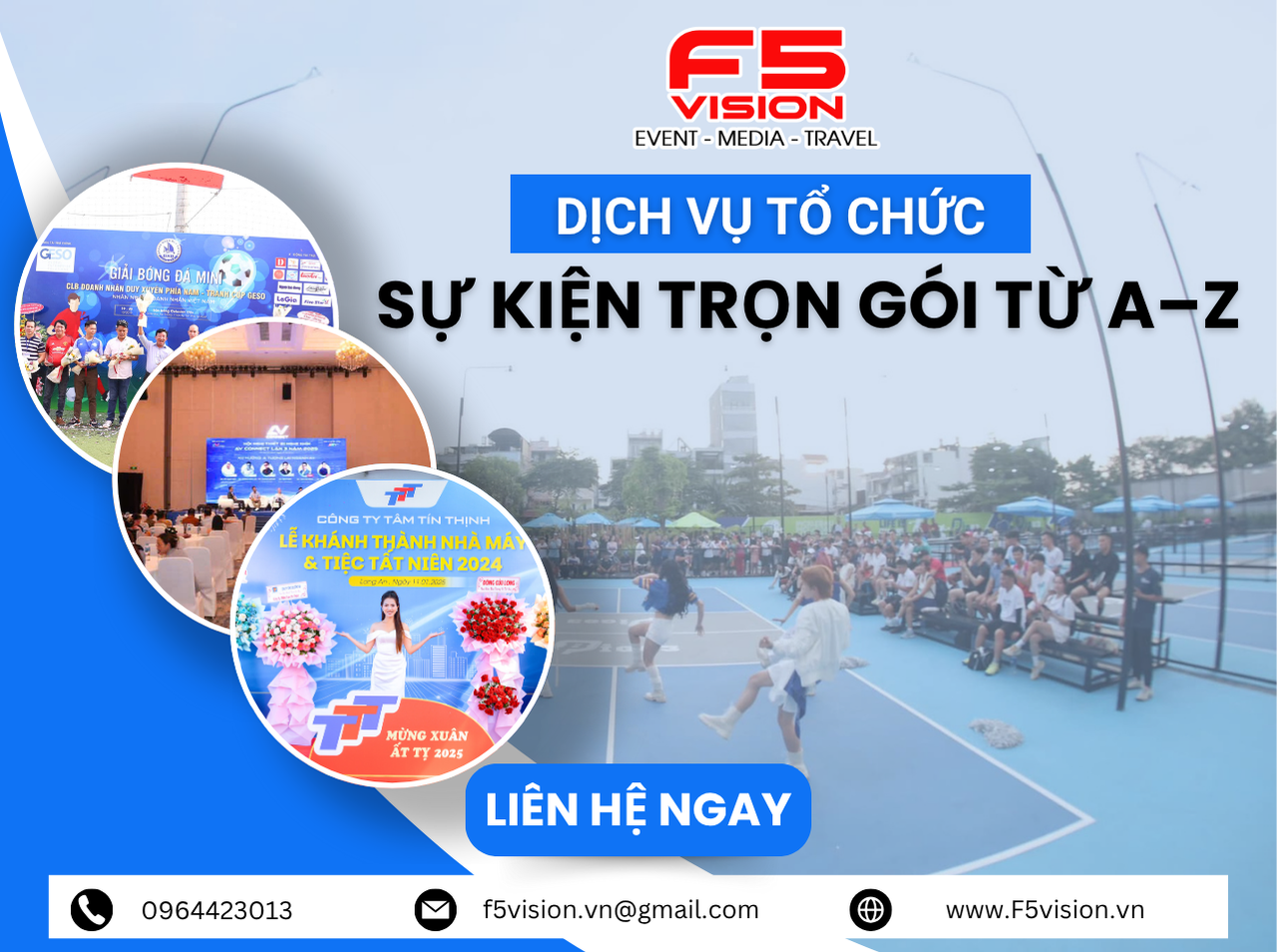Dịch vụ tổ chức sự kiện trọn gói từ A–Z