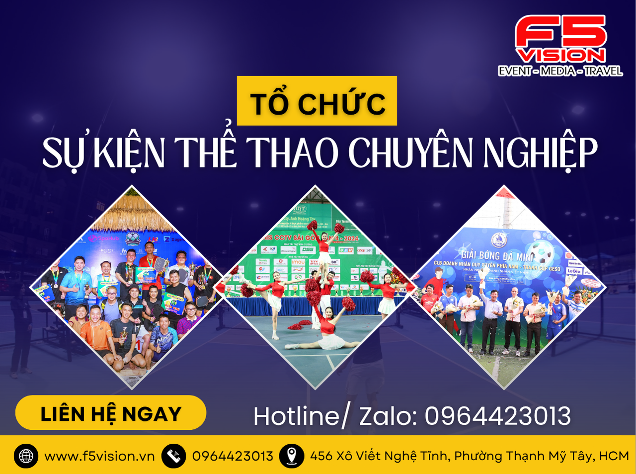 Tổ chức sự kiện thể thao chuyên nghiệp (1)
