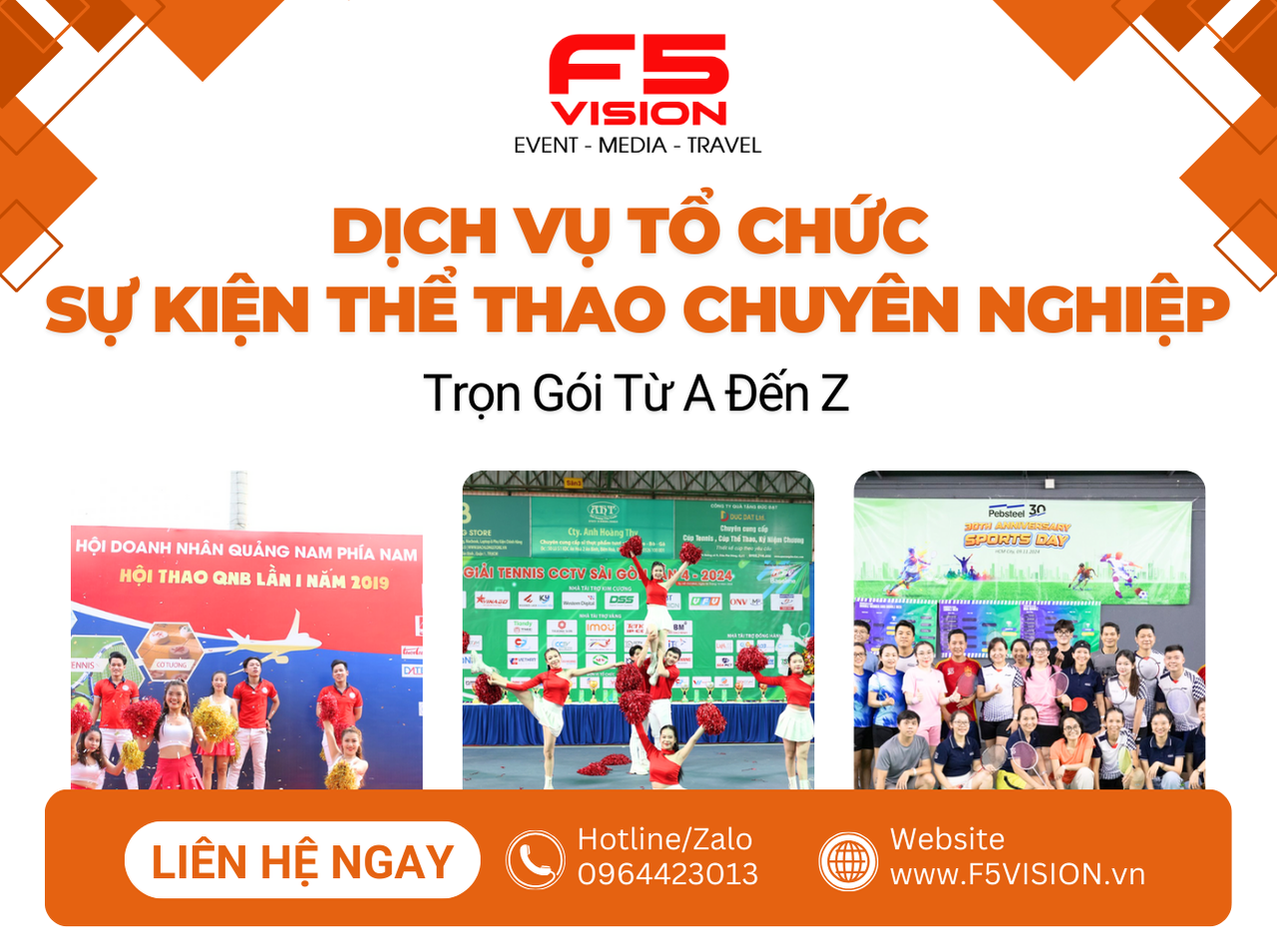 Dịch Vụ Tổ Chức Sự Kiện Thể Thao Chuyên Nghiệp – Trọn Gói Từ A Đến Z