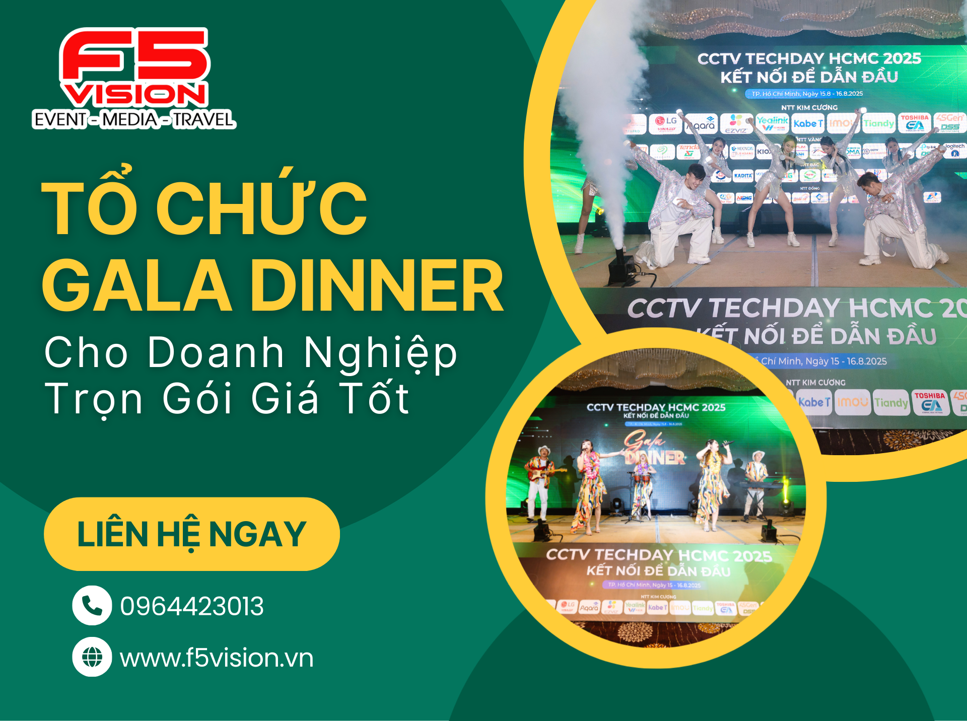 Tổ Chức Gala Dinner Cho Doanh Nghiệp Trọn Gói Giá Tốt