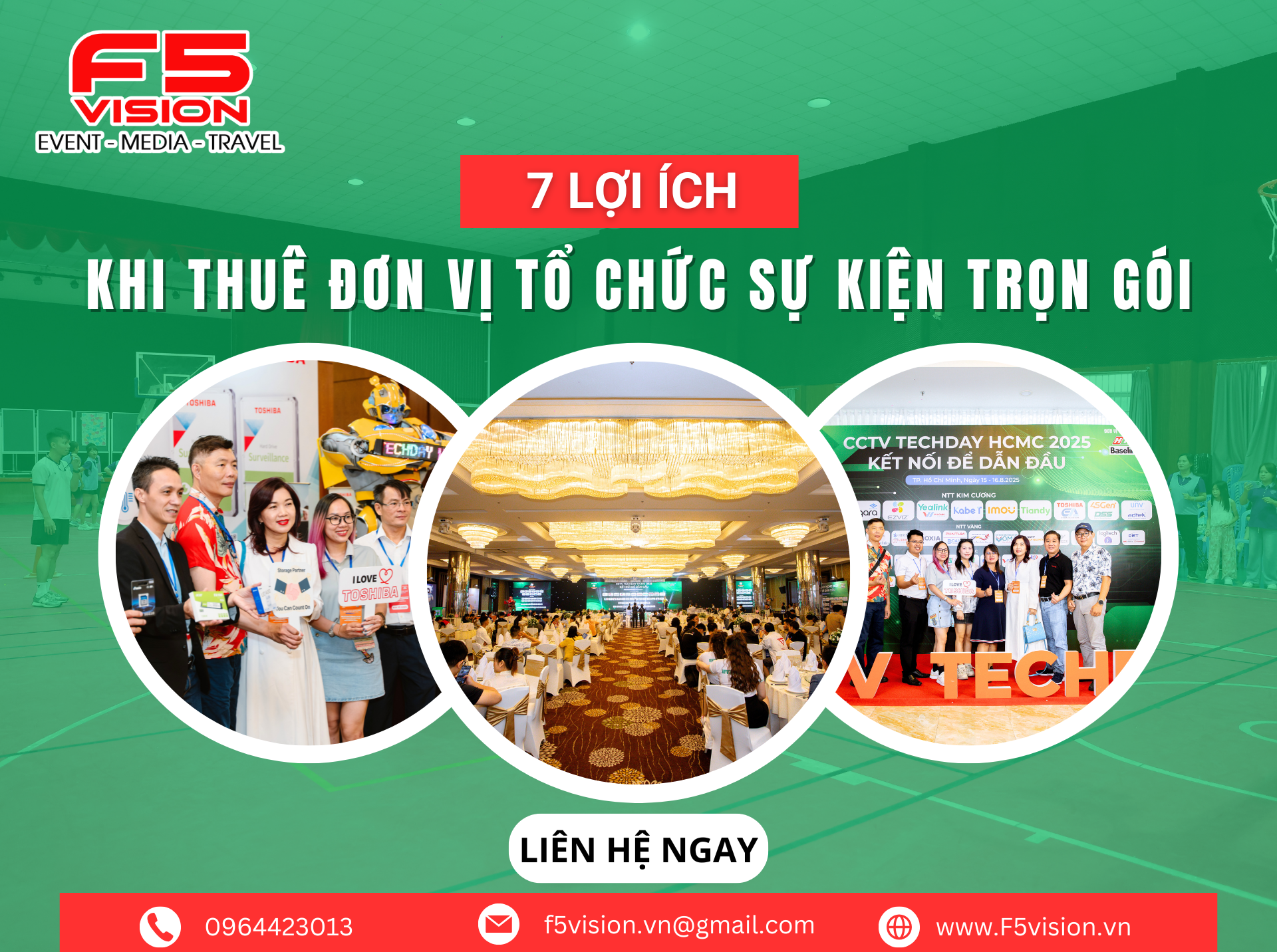 7 Lợi Ích Khi Thuê Đơn Vị Tổ Chức Sự Kiện Trọn Gói