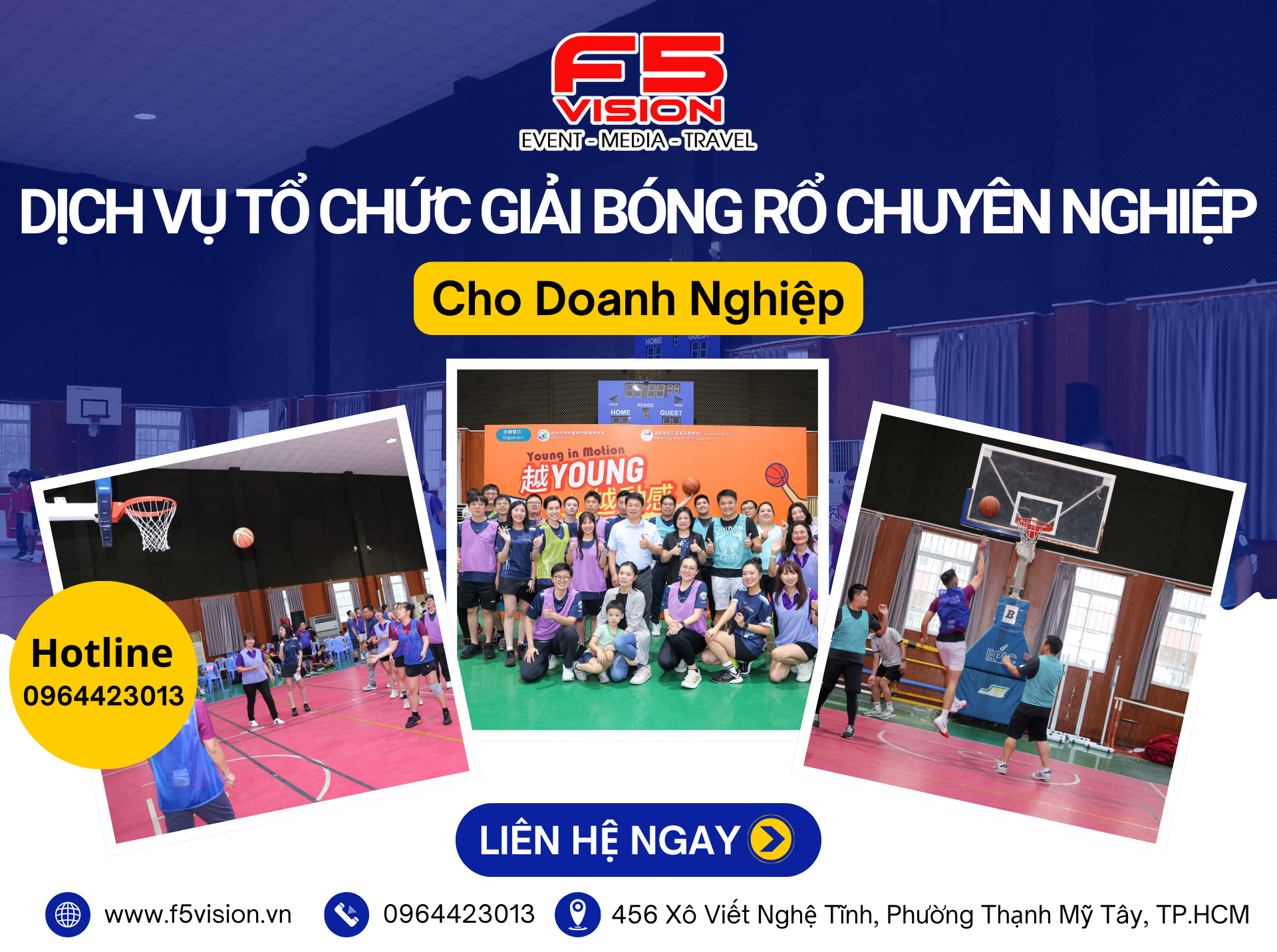 Dịch Vụ Tổ Chức Giải Bóng Rổ Chuyên Nghiệp Cho Doanh Nghiệp