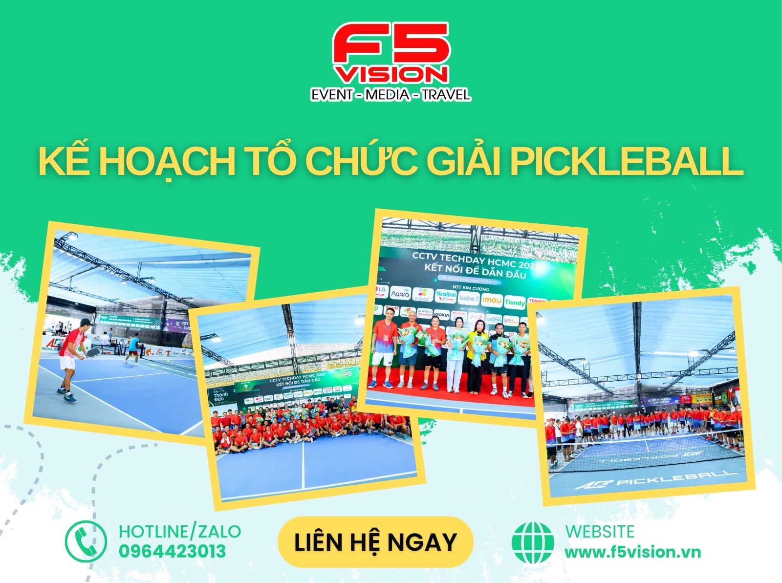 Kế hoạch tổ chức giải Pickleball