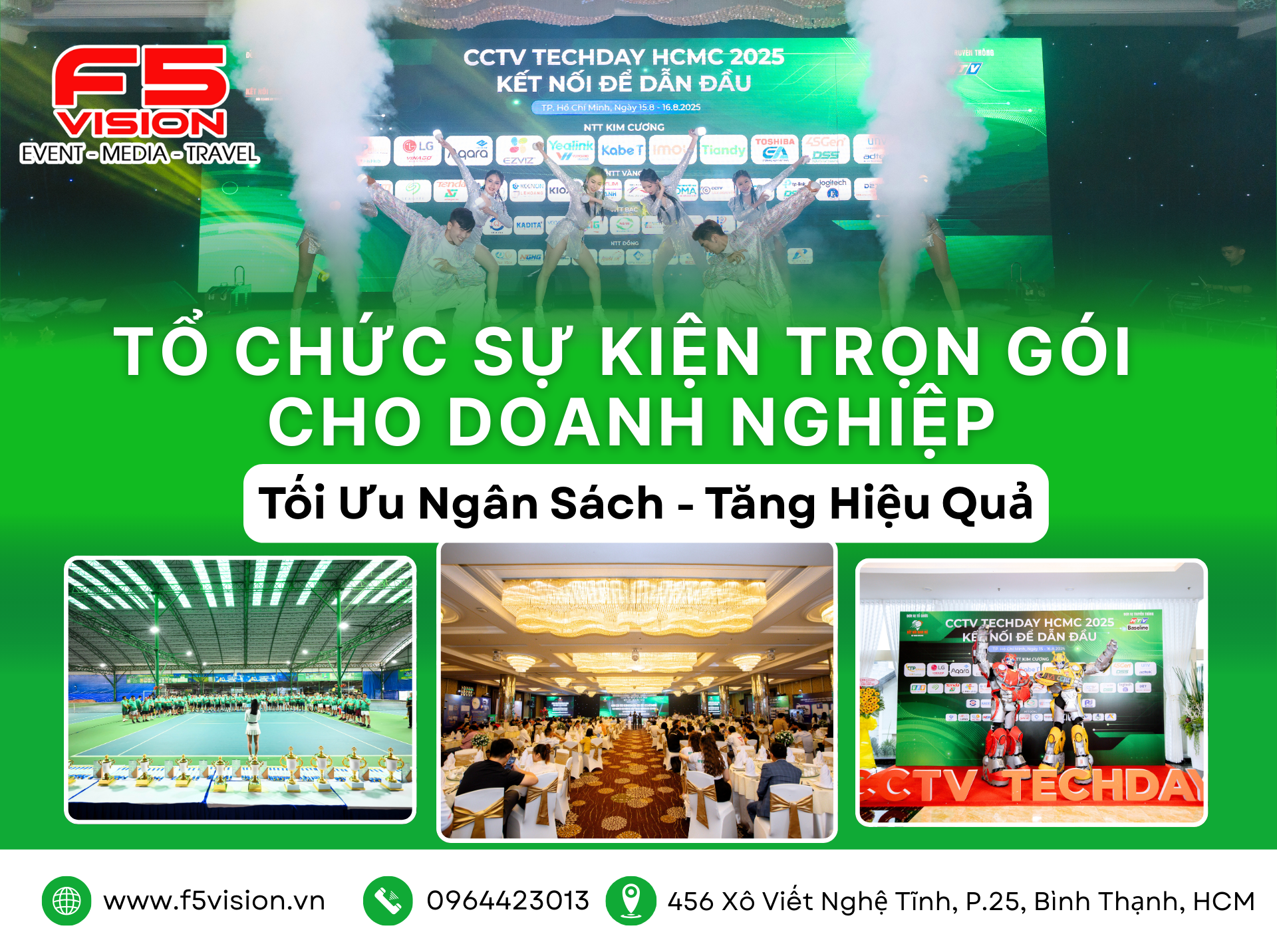 Tổ Chức Sự Kiện Trọn Gói Cho Doanh Nghiệp – Tối Ưu Ngân Sách, Tăng Hiệu Quả