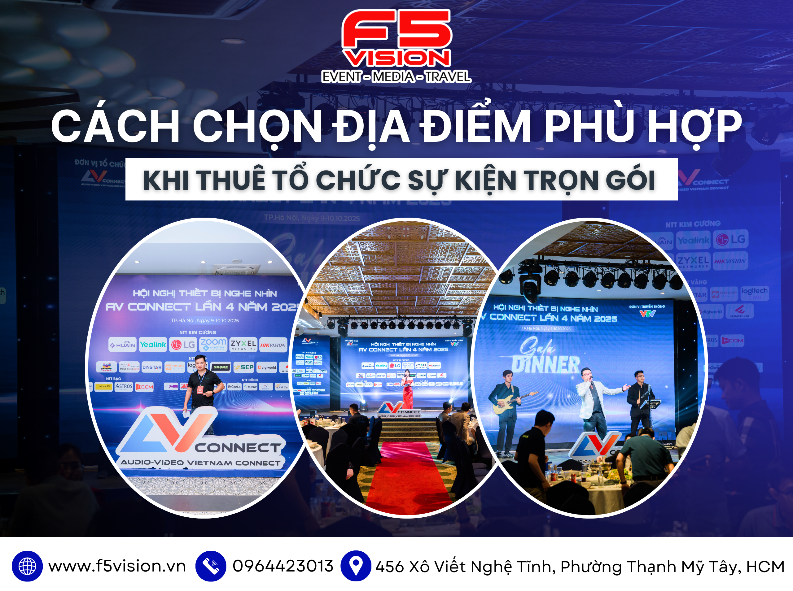 Cách chọn địa điểm phù hợp khi thuê tổ chức sự kiện trọn gói (2)
