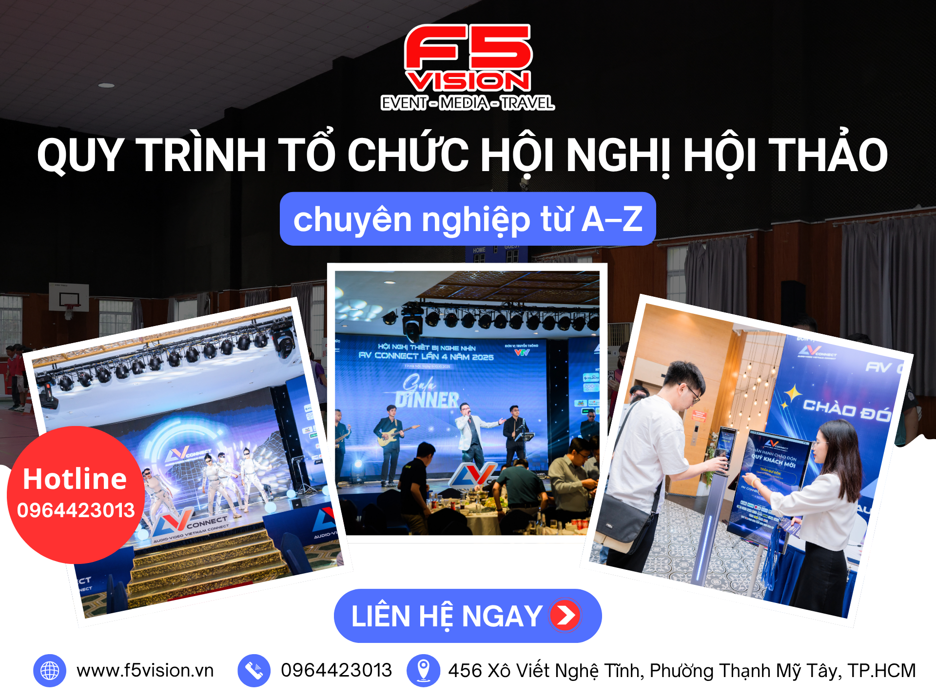 Quy trình tổ chức hội nghị hội thảo chuyên nghiệp từ A–Z