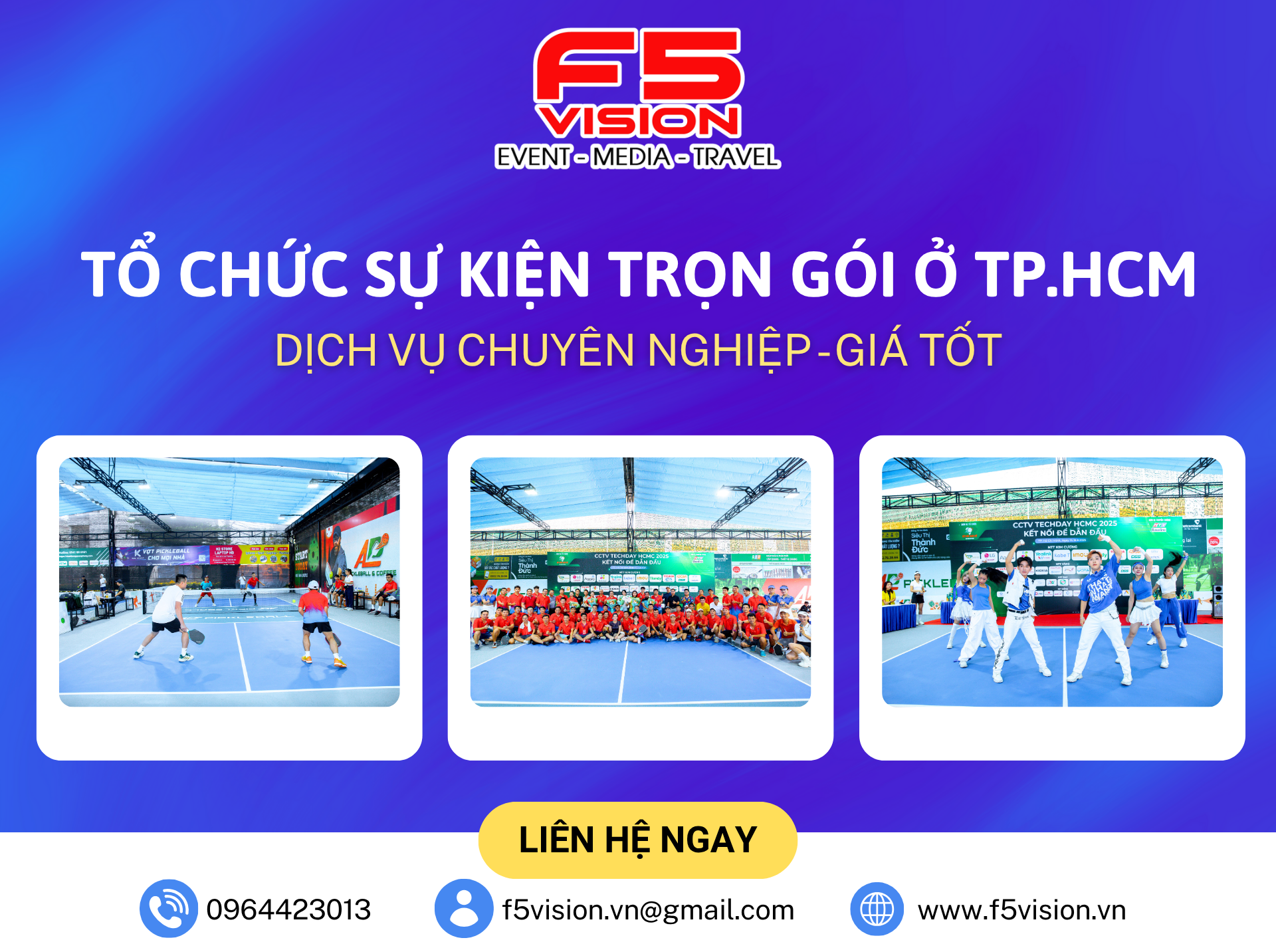 Tổ Chức Sự Kiện Trọn Gói Ở TP.HCM – Dịch Vụ Chuyên Nghiệp, Giá Tốt