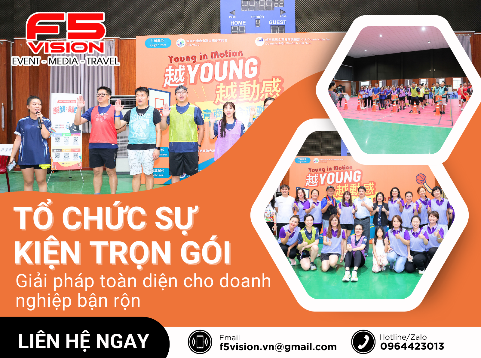Tổ chức sự kiện trọn gói – Giải pháp toàn diện cho doanh nghiệp bận rộn