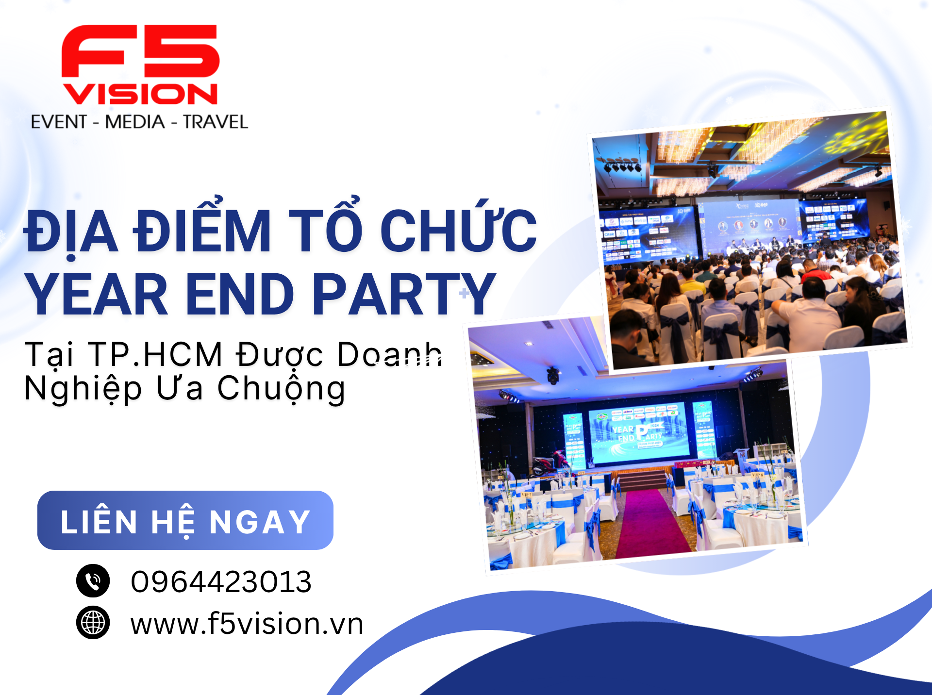 Địa Điểm Tổ Chức Year End Party Tại TP.HCM Được Doanh Nghiệp Ưa Chuộng