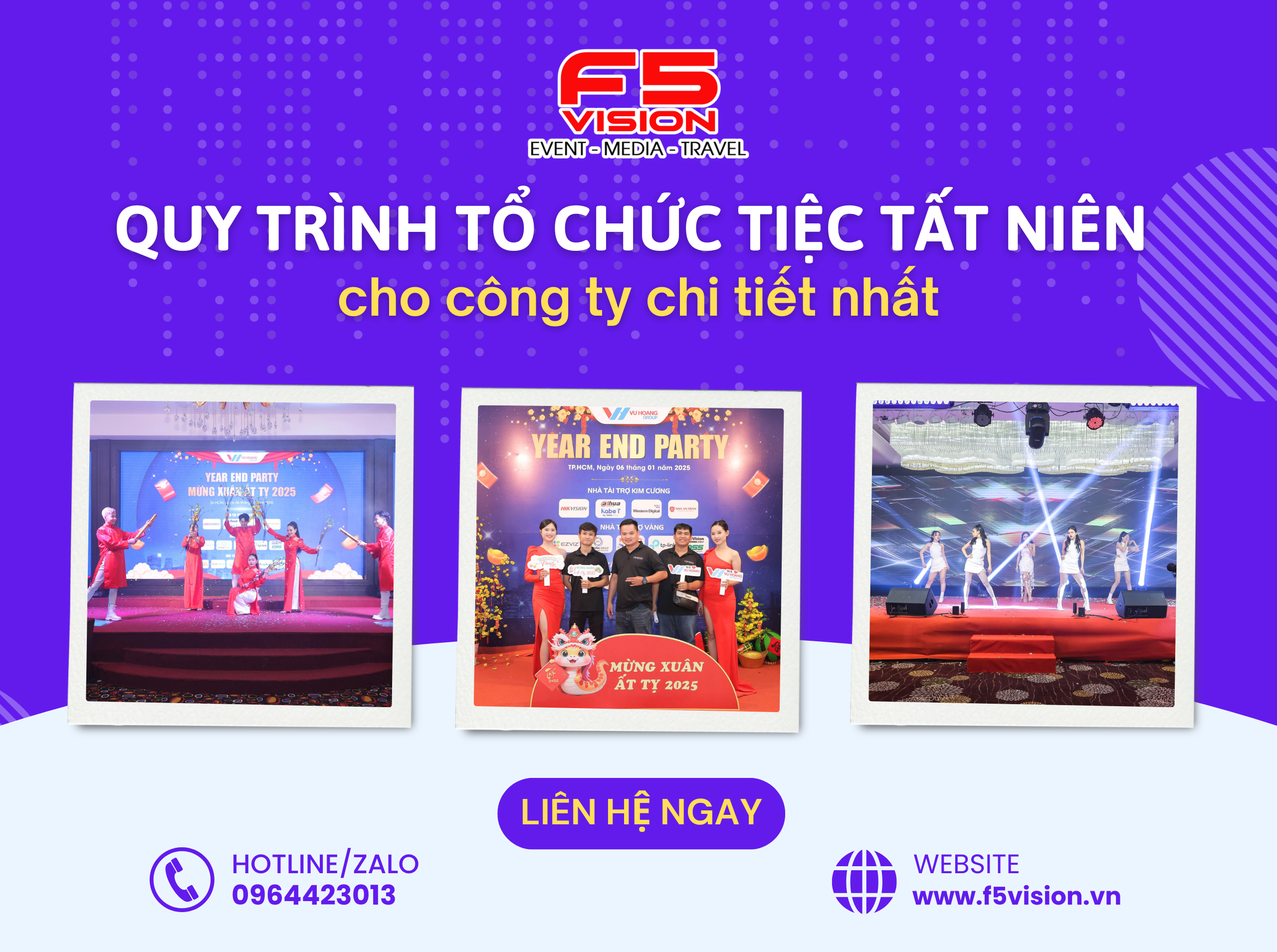 Quy trình tổ chức tiệc tất niên cho công ty chi tiết nhất