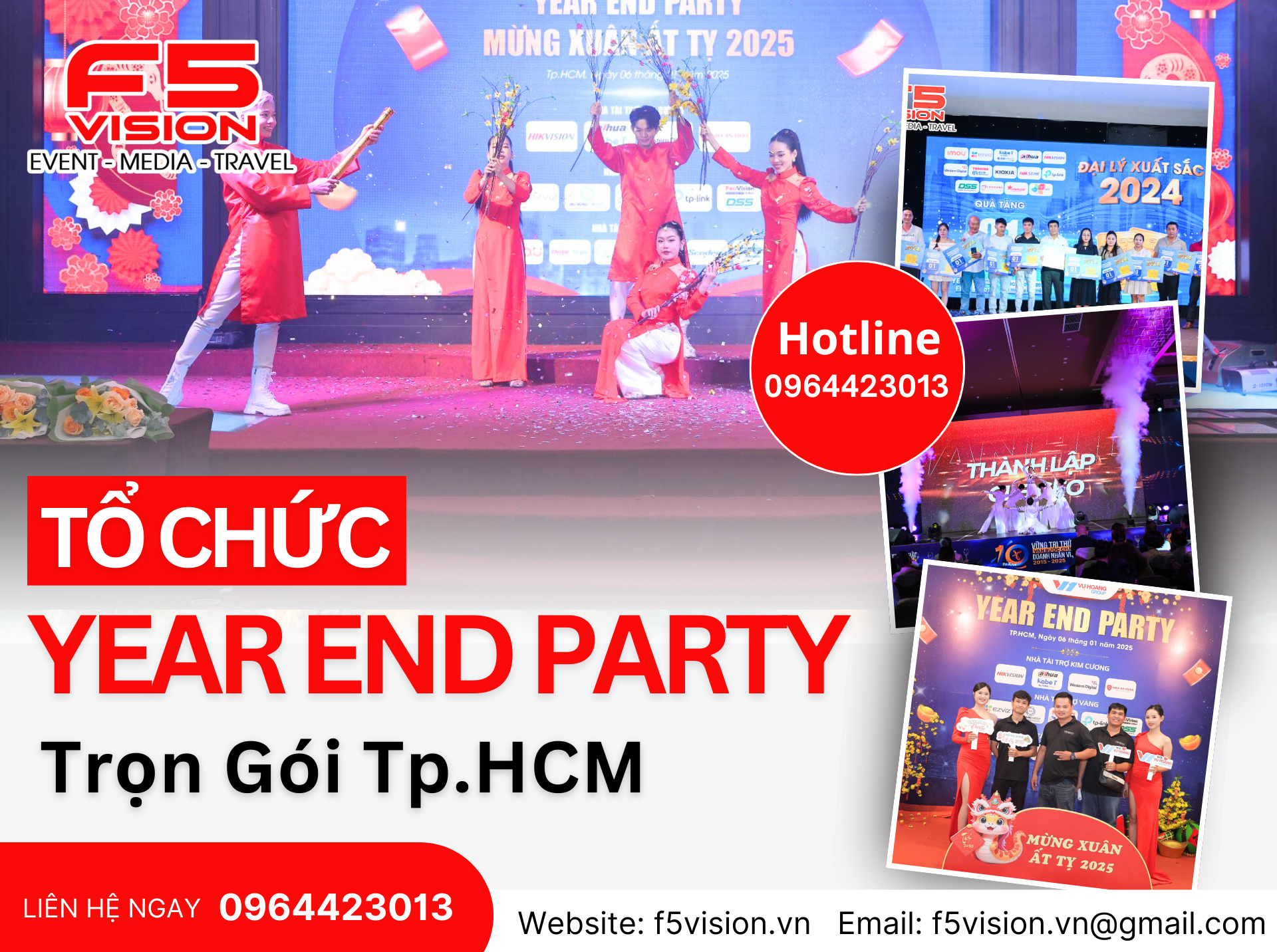 Tổ Chức Year End Party Trọn Gói Tp.HCM