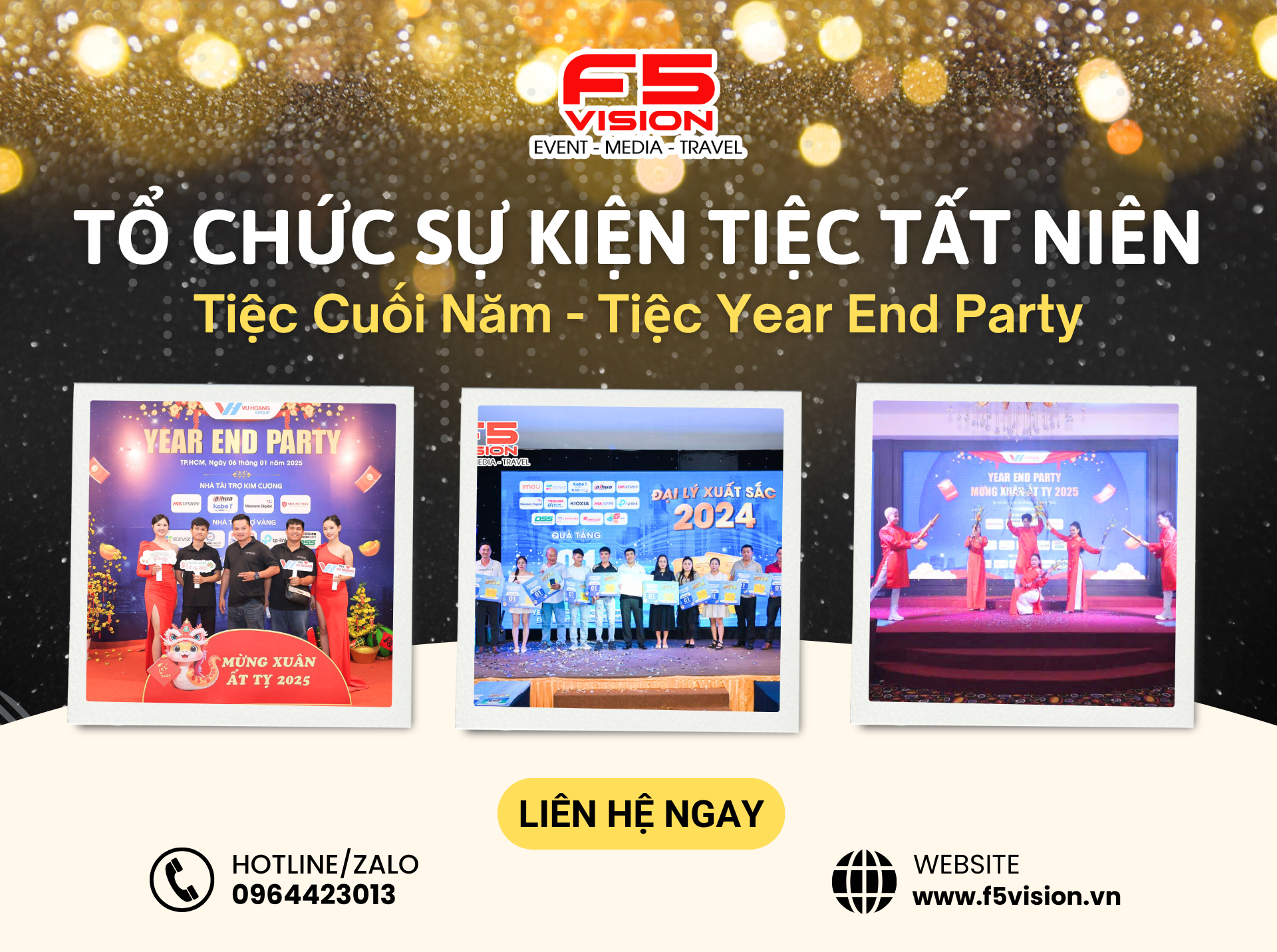 Tổ Chức Sự Kiện Tiệc Tất Niên - Tiệc Cuối Năm - Tiệc Year End Party