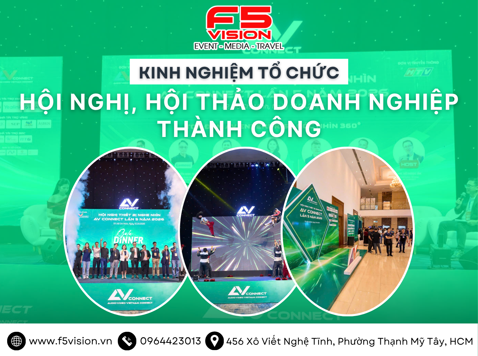 Kinh Nghiệm Tổ Chức Hội Nghị, Hội Thảo Doanh Nghiệp Thành Công