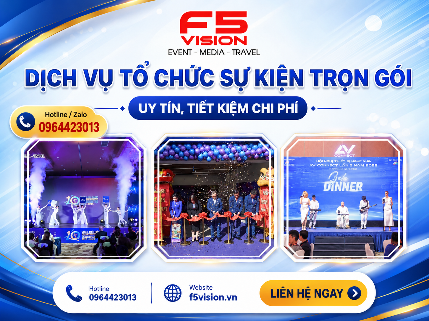 Dịch Vụ Tổ Chức Sự Kiện Trọn Gói Uy Tín, Tiết Kiệm Chi Phí