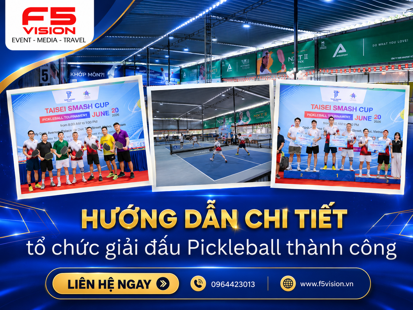 Hướng dẫn chi tiết tổ chức giải đấu Pickleball thành công (20)