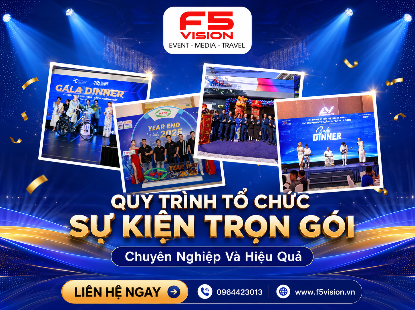 Quy Trình Tổ Chức Sự Kiện Trọn Gói Chuyên Nghiệp Và Hiệu Quả