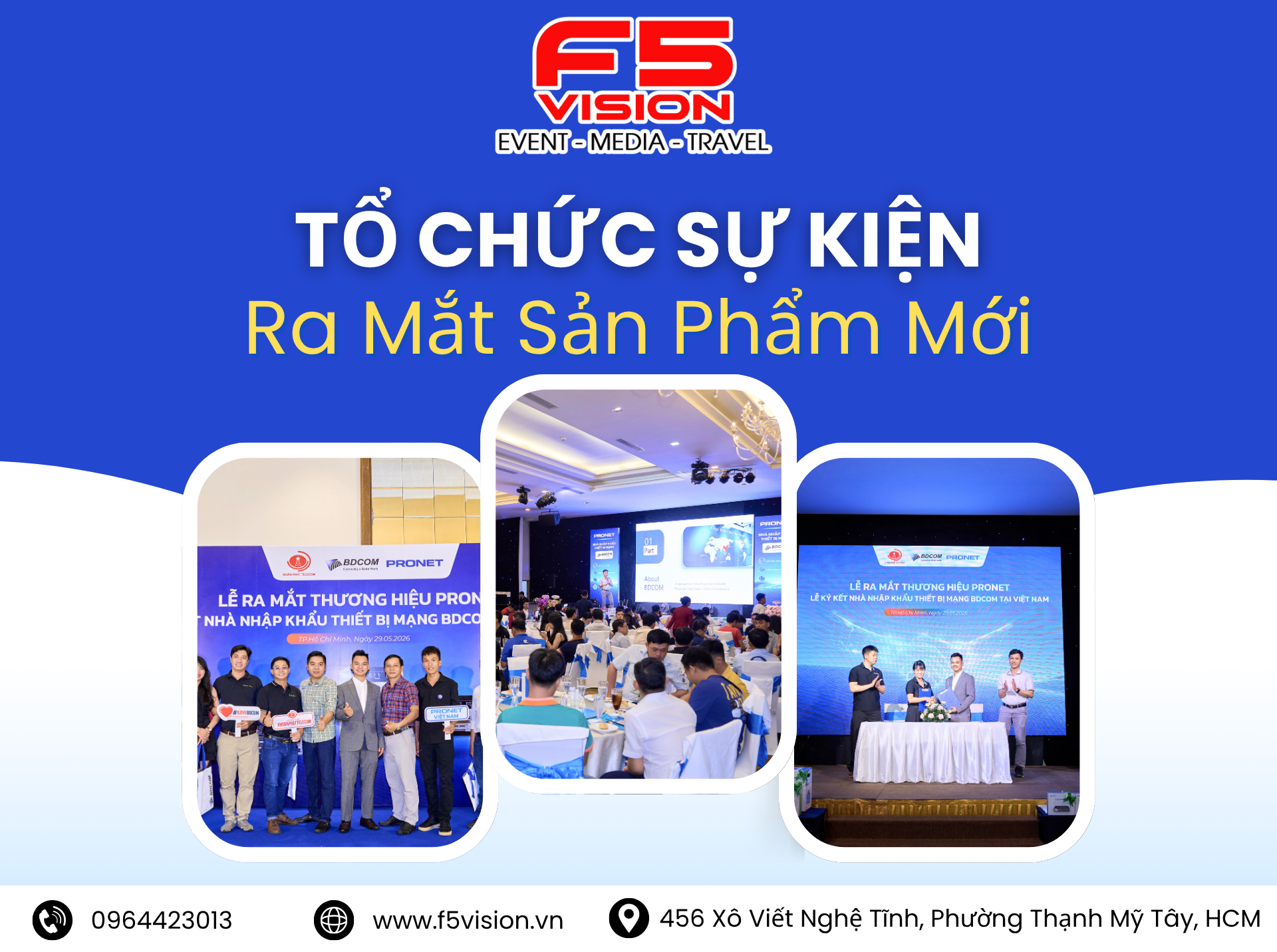 Tổ Chức Sự Kiện Ra Mắt Sản Phẩm Mới