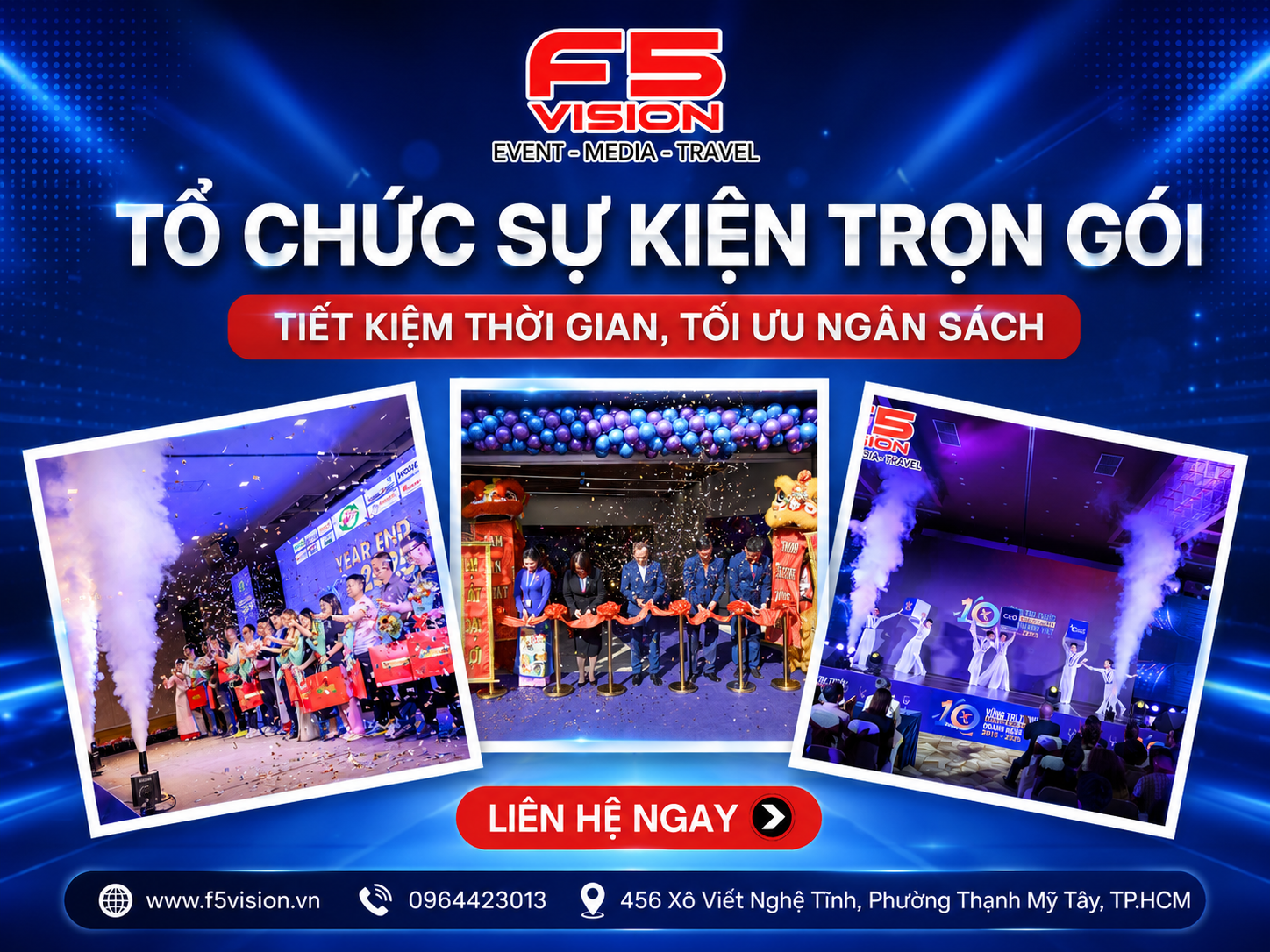 Tổ Chức Sự Kiện Trọn Gói – Tiết Kiệm Thời Gian, Tối Ưu Ngân Sách