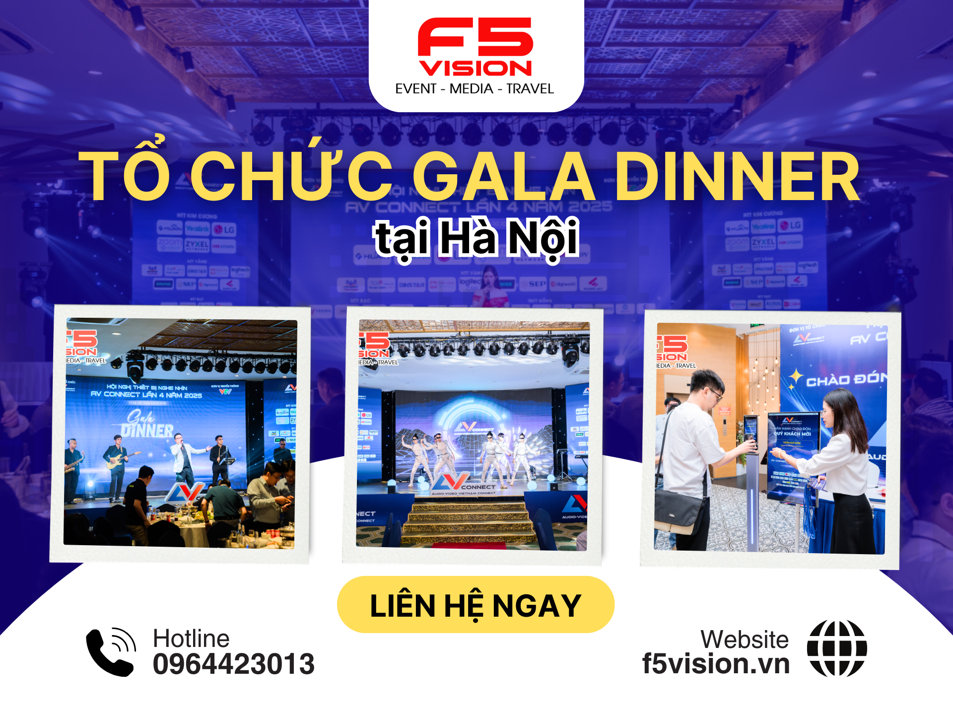 Tổ chức Gala Dinner tại Hà Nội
