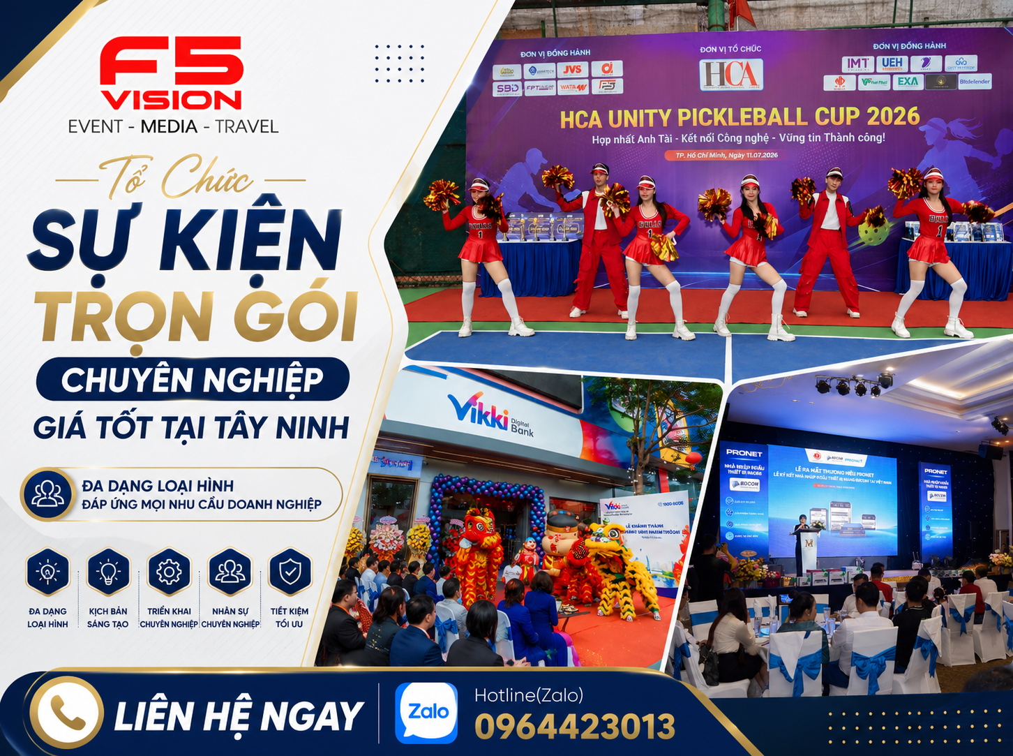 Tổ Chức Sự Kiện Trọn Gói Chuyên Nghiệp Giá Tốt Tại Tây Ninh