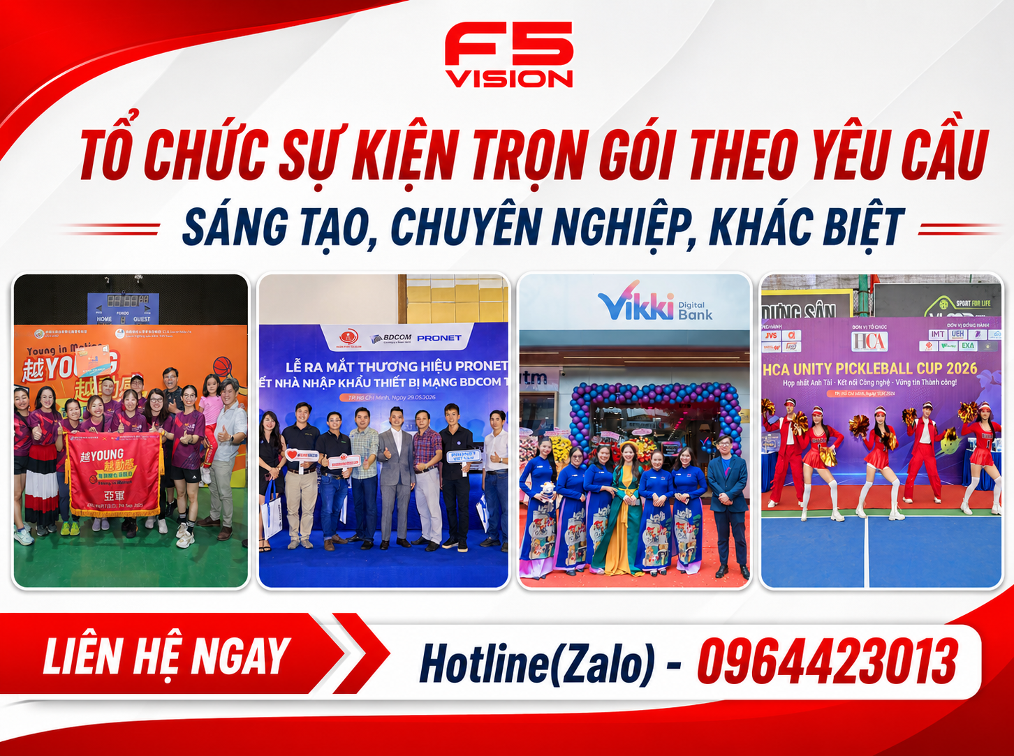Tổ Chức Sự Kiện Trọn Gói Theo Yêu Cầu – Sáng Tạo, Chuyên Nghiệp, Khác Biệt