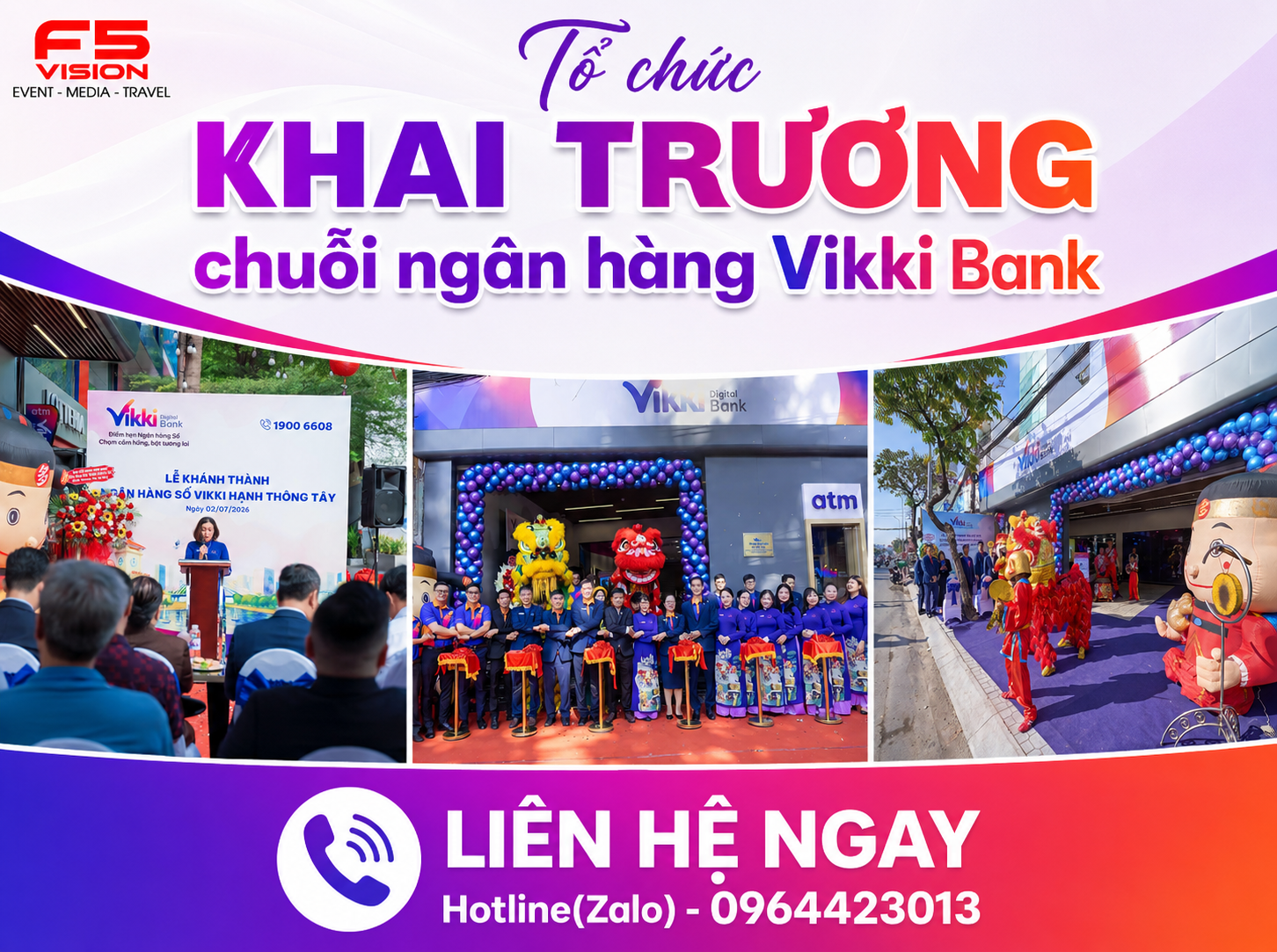 Tổ chức khai trương chuỗi ngân hàng Vikki Bank (13)