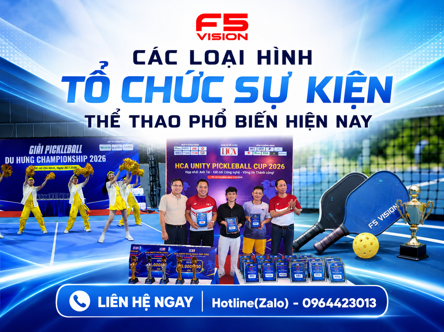 Các Loại Hình Tổ Chức Sự Kiện Thể Thao Phổ Biến Hiện Nay